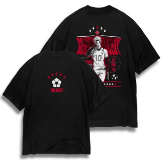 Oversize frente e verso Japan's pride Sae - dark color