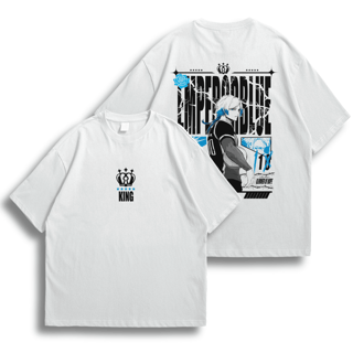 Oversize frente e verso Kaiser king blue