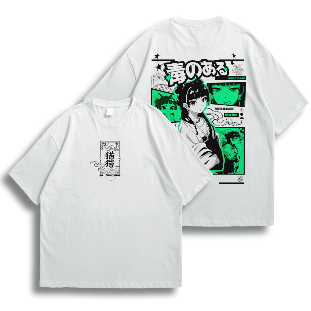 Nome do produto: Oversize frente e verso Jade Apothecary