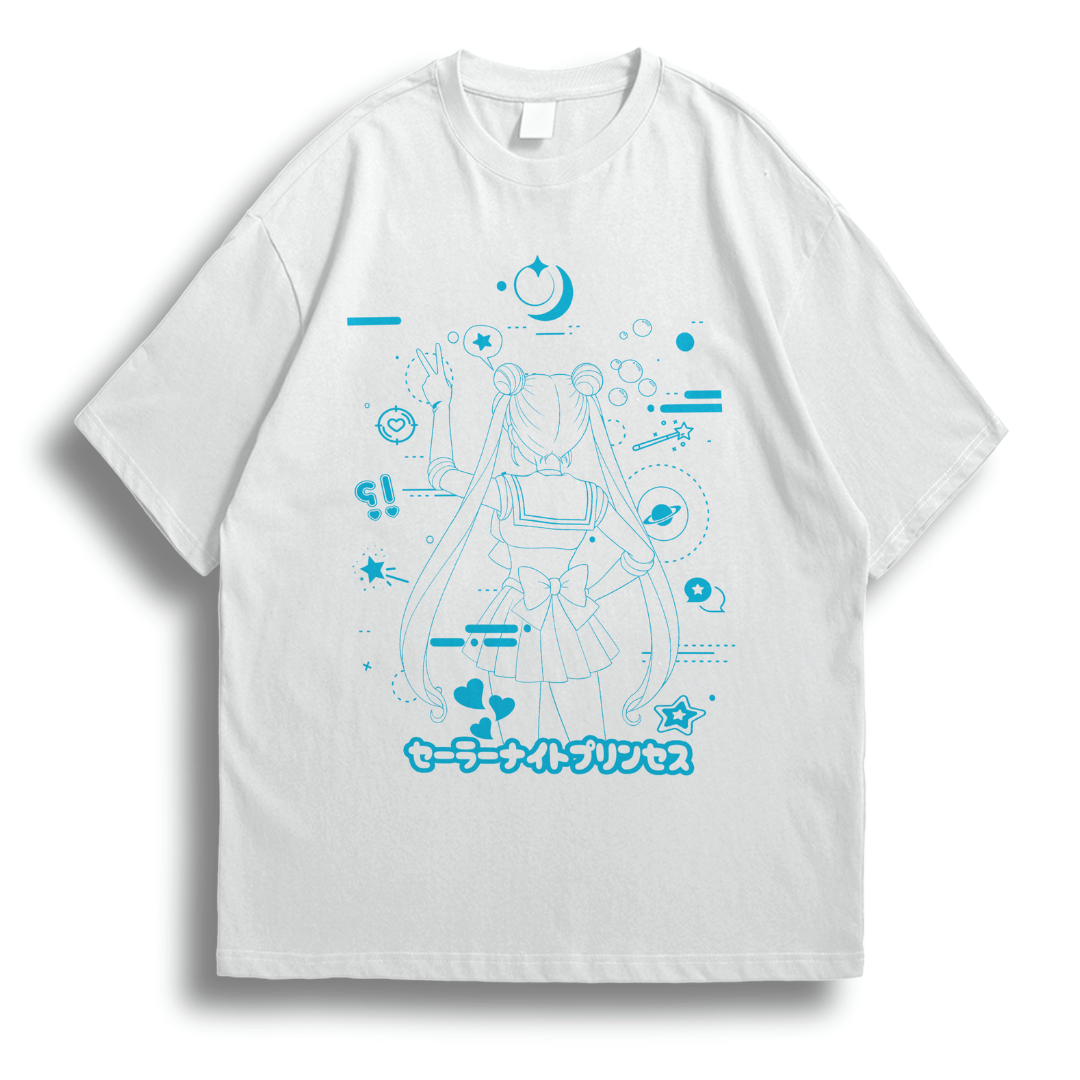 Oversize Princess Moon - Blue vers.