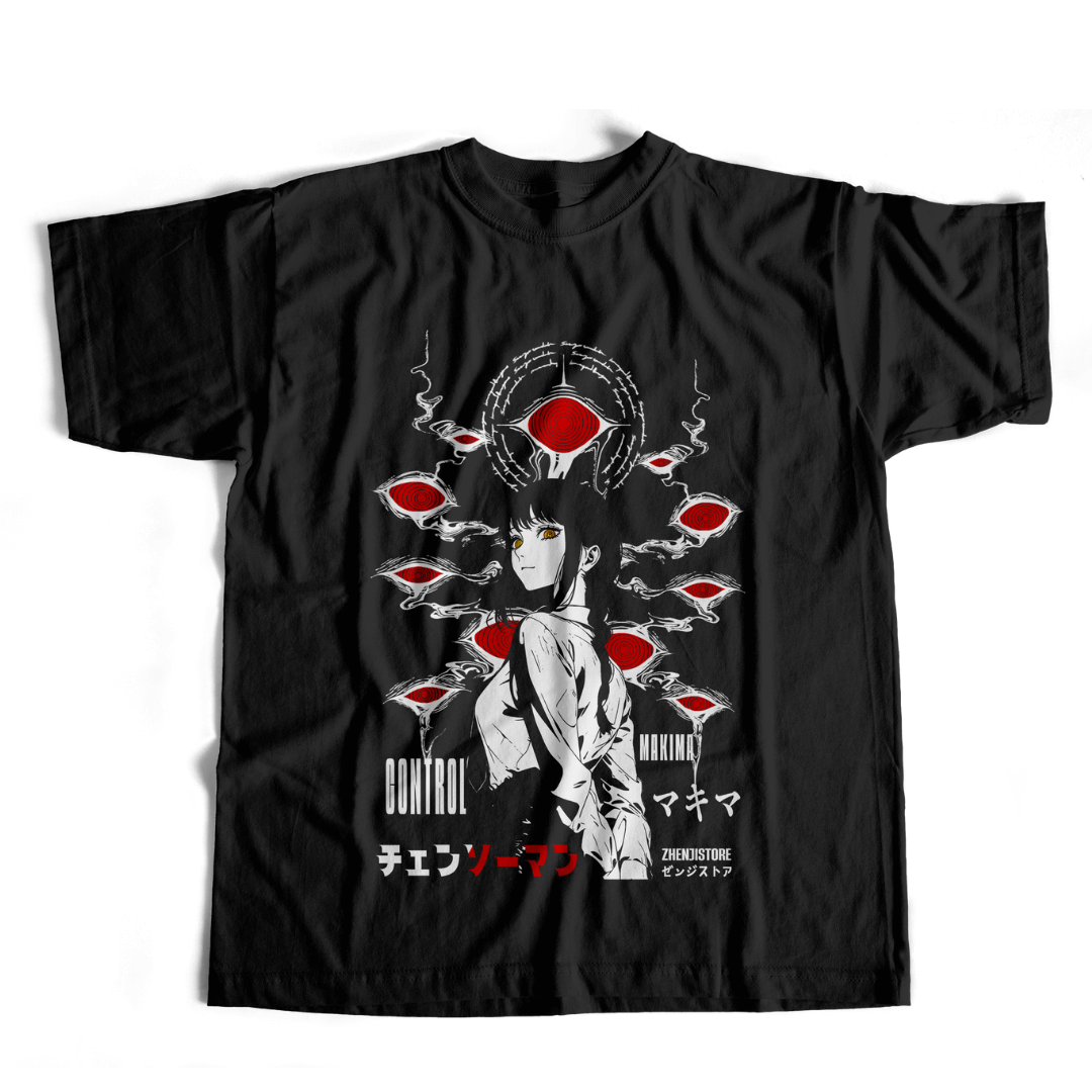 Camiseta Chainsawman - Makima dark colors