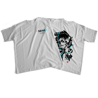Camiseta frente e verso Zenitsu Thunder