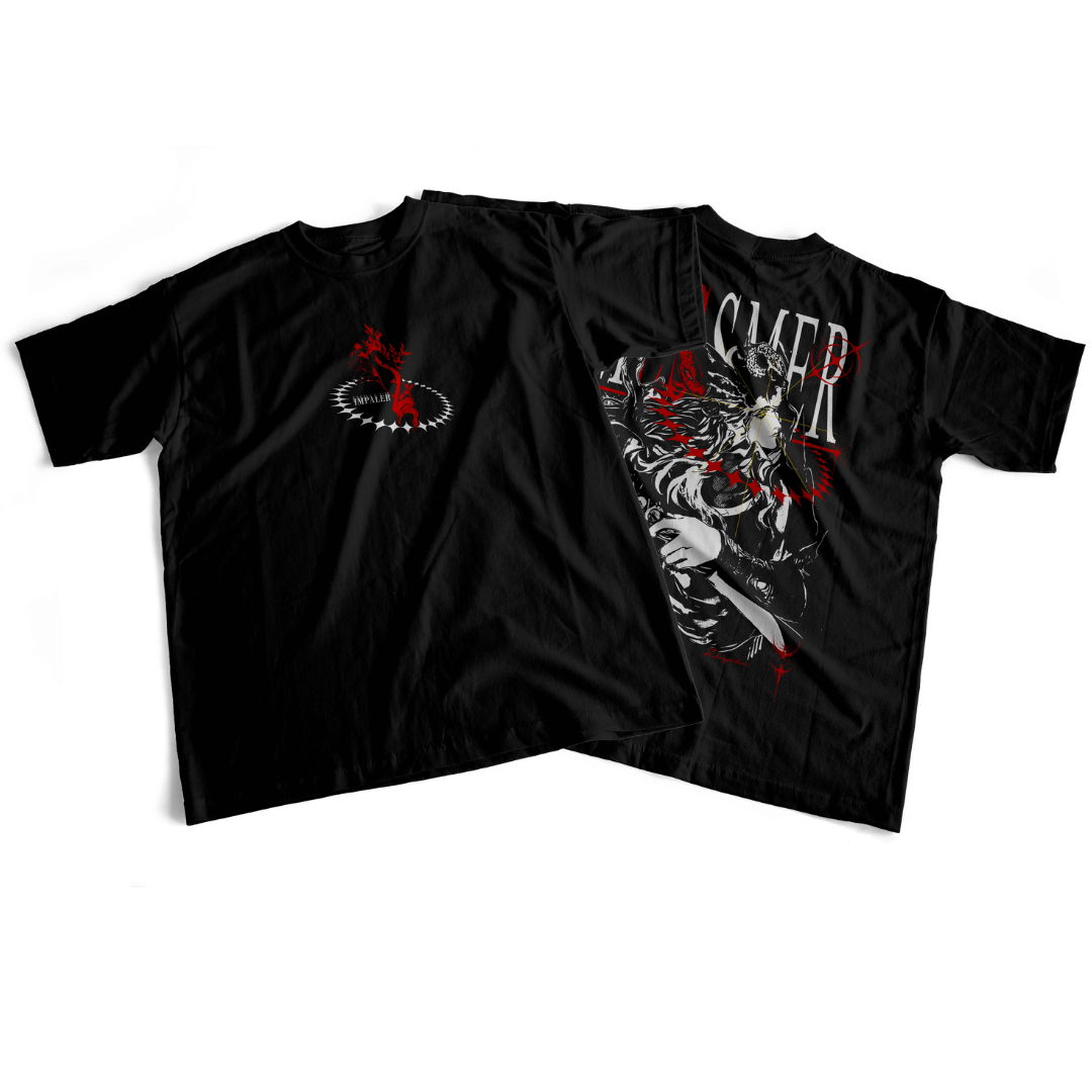 Camiseta frente e verso Blade of Miquella - dark colors