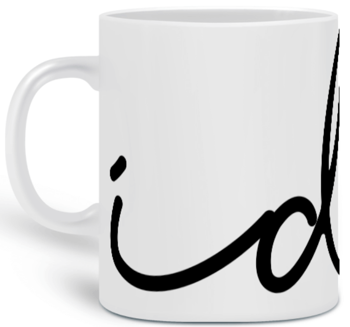 Nome do produto: Caneca Frases - Ide - Estampa Branca