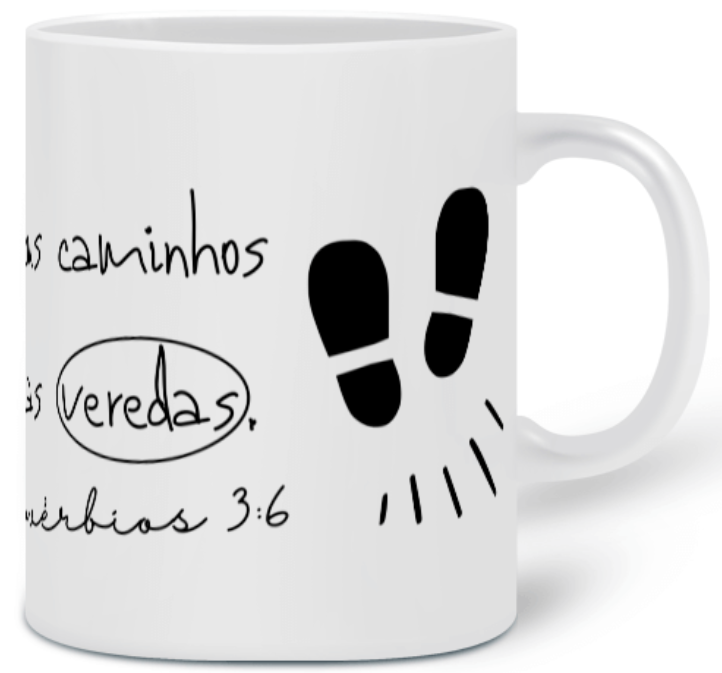 Nome do produto: Caneca Versículo - Provérbios 4:23 - Caminho 
