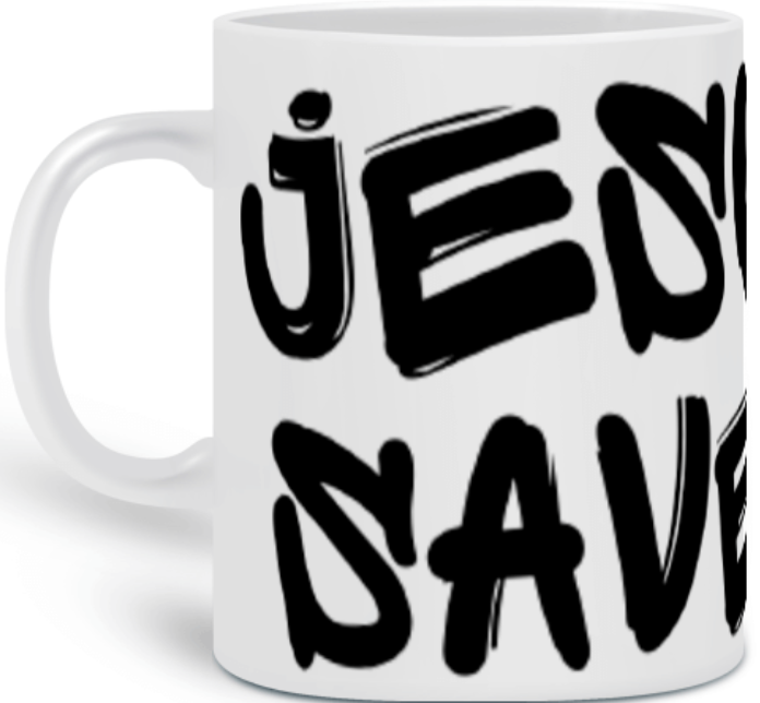 Nome do produto: Caneca Frases - Jesus Saves