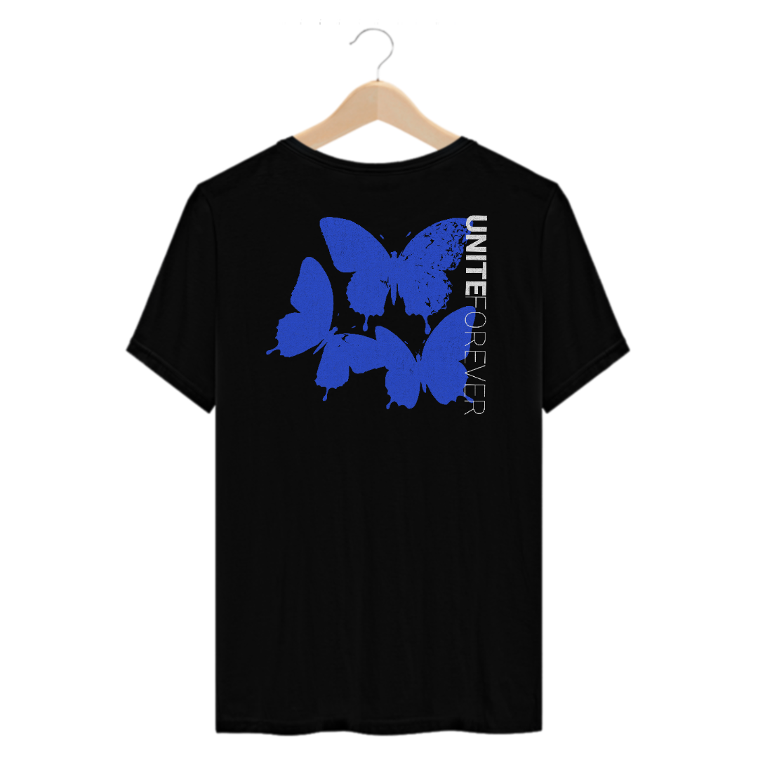 Camiseta Casual Unite Forever TML Brasil 2025 Ed. Limitada - Preto