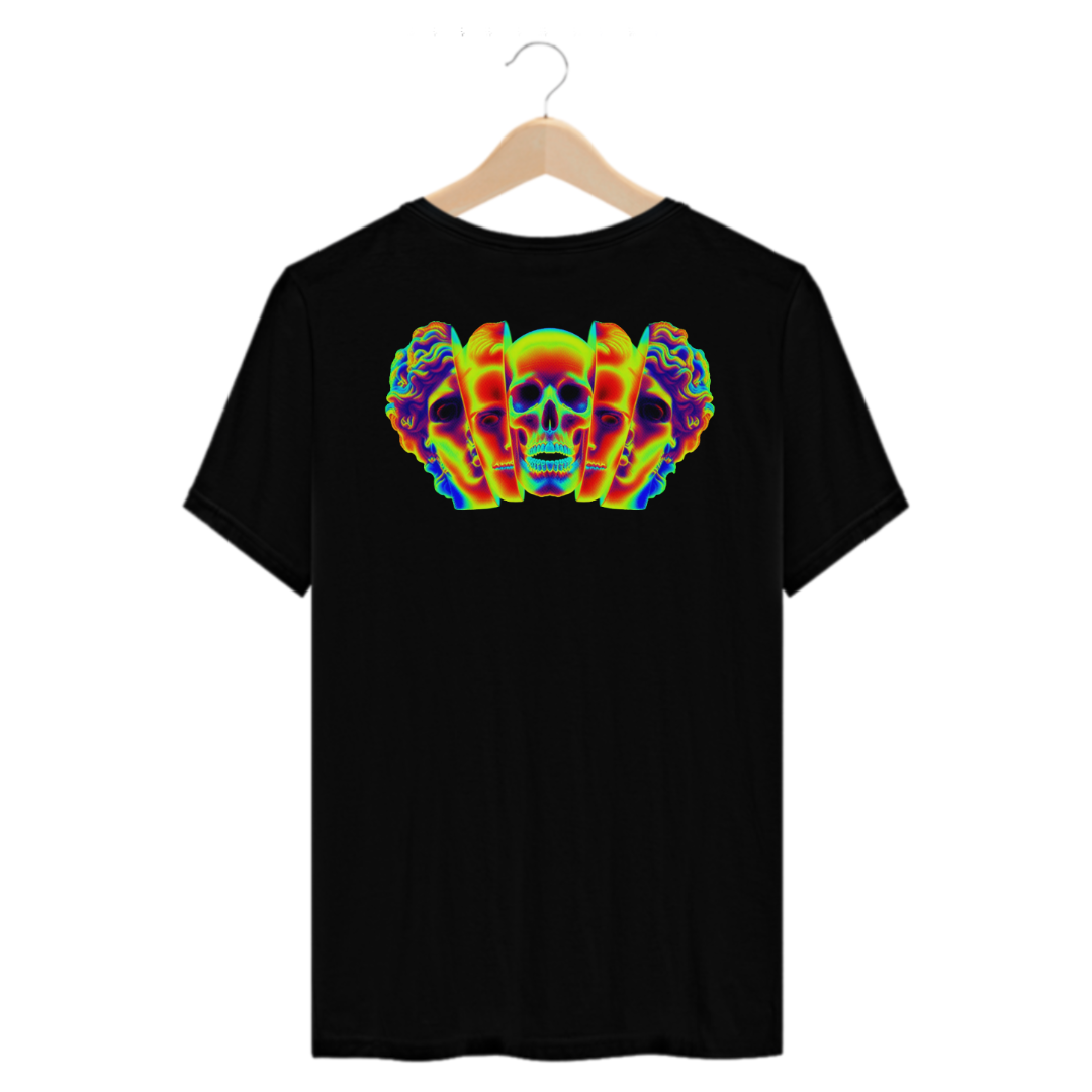 Camiseta Casual Unreal - Preto