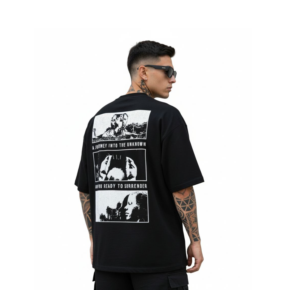 Camiseta Oversized Core TML Brasil 2025 Ed. Limitada - Preto