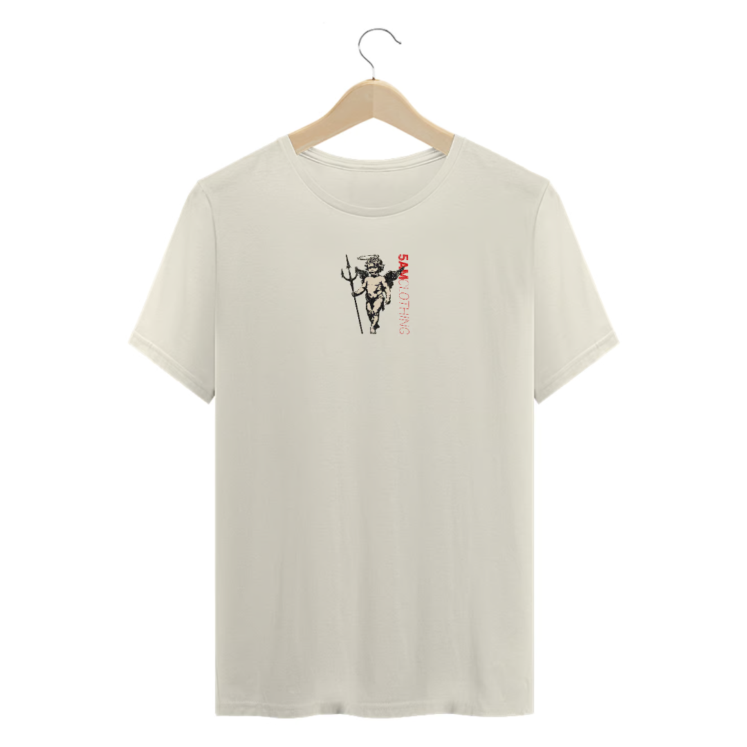 Camiseta Casual Angel - Off White
