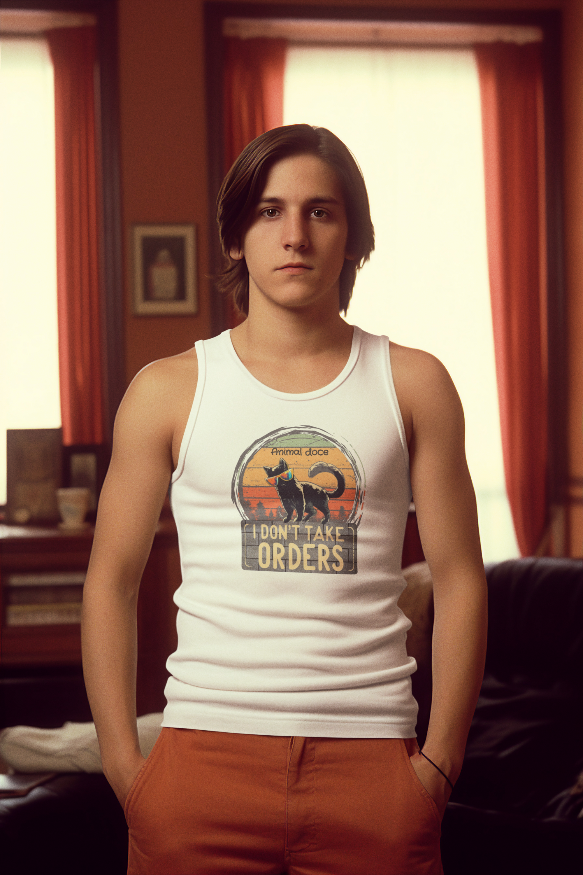 Nome do produto: REGATA CLASSIC CAT, I DONT TAKE ORDERS