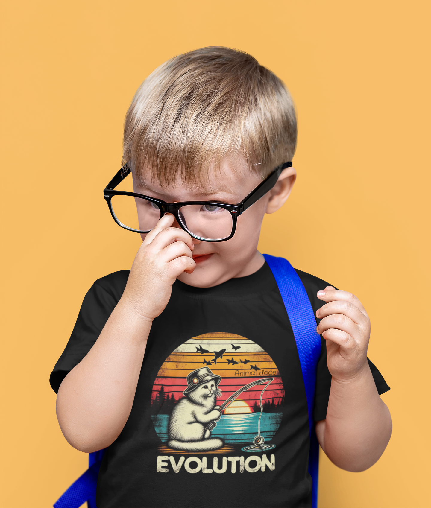 Nome do produto: CAMISETA CLASSIC INFANTIL, CAT EVOLUTION-2 A 14 ANOS