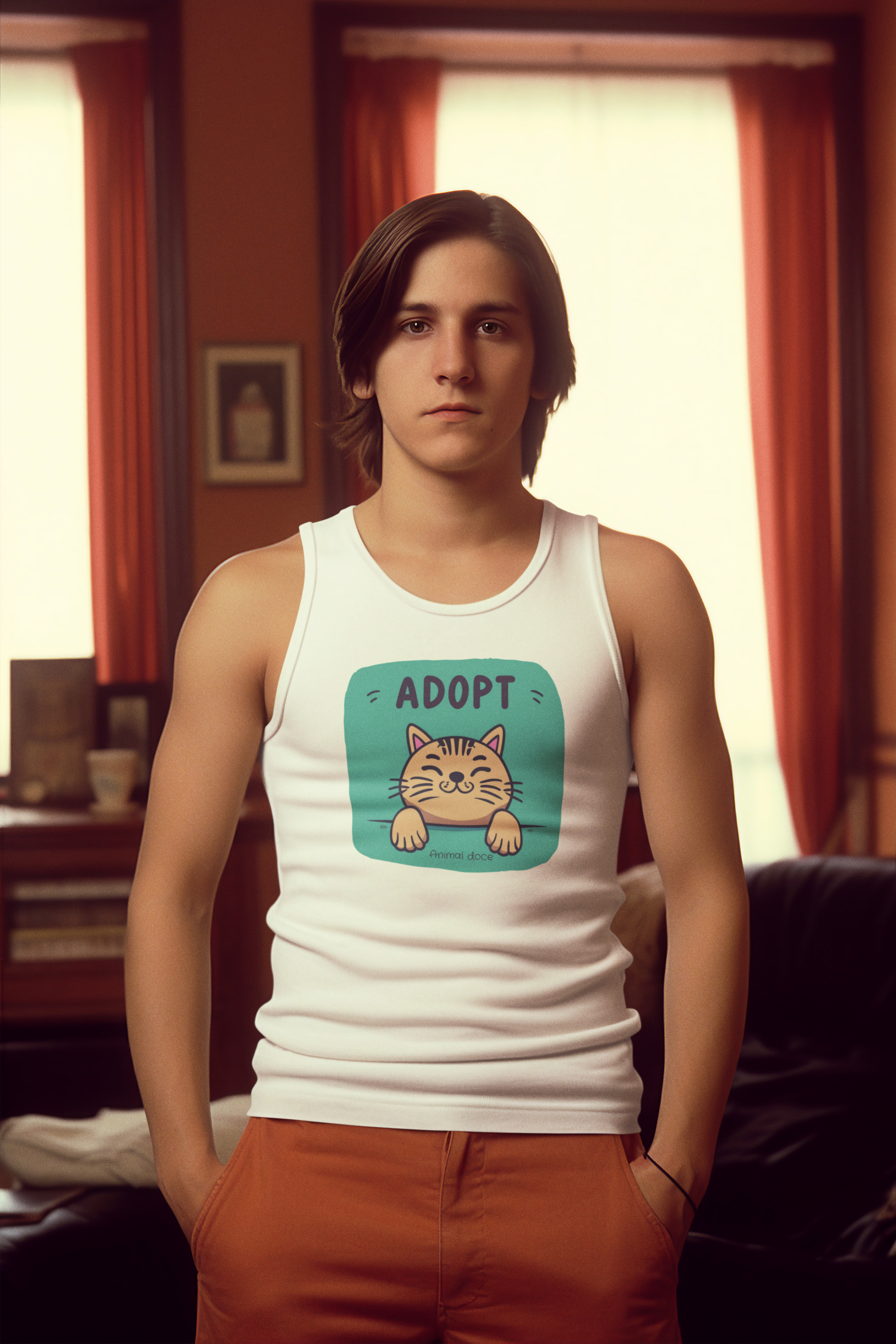 Nome do produto:  REGATA CLASSIC, ADOPT CAT 