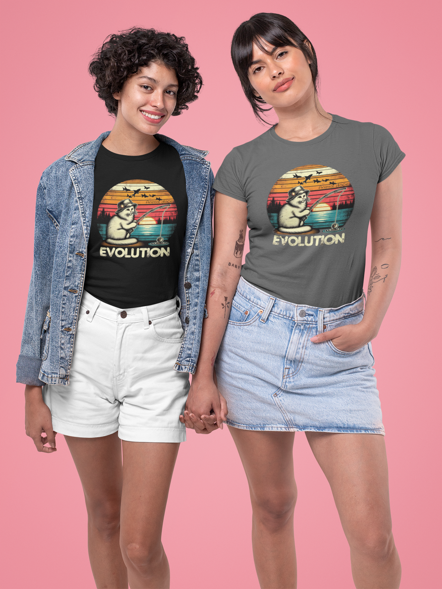 Nome do produto: CAMISETA BABY LONG QUALITY, CAT EVOLUTION