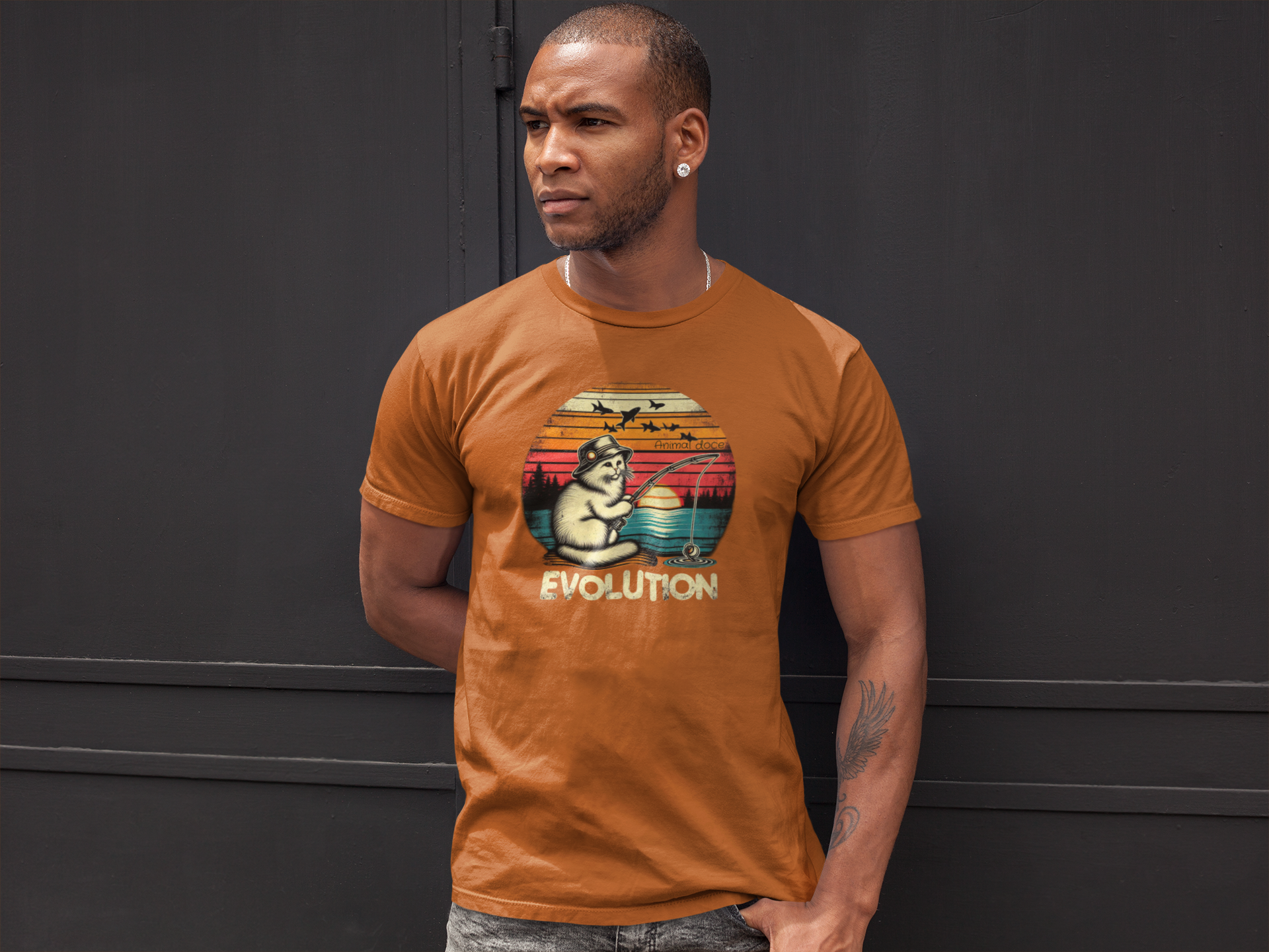 Nome do produto: CAMISETA T-SHIRT PIMA, CAT EVOLUTION