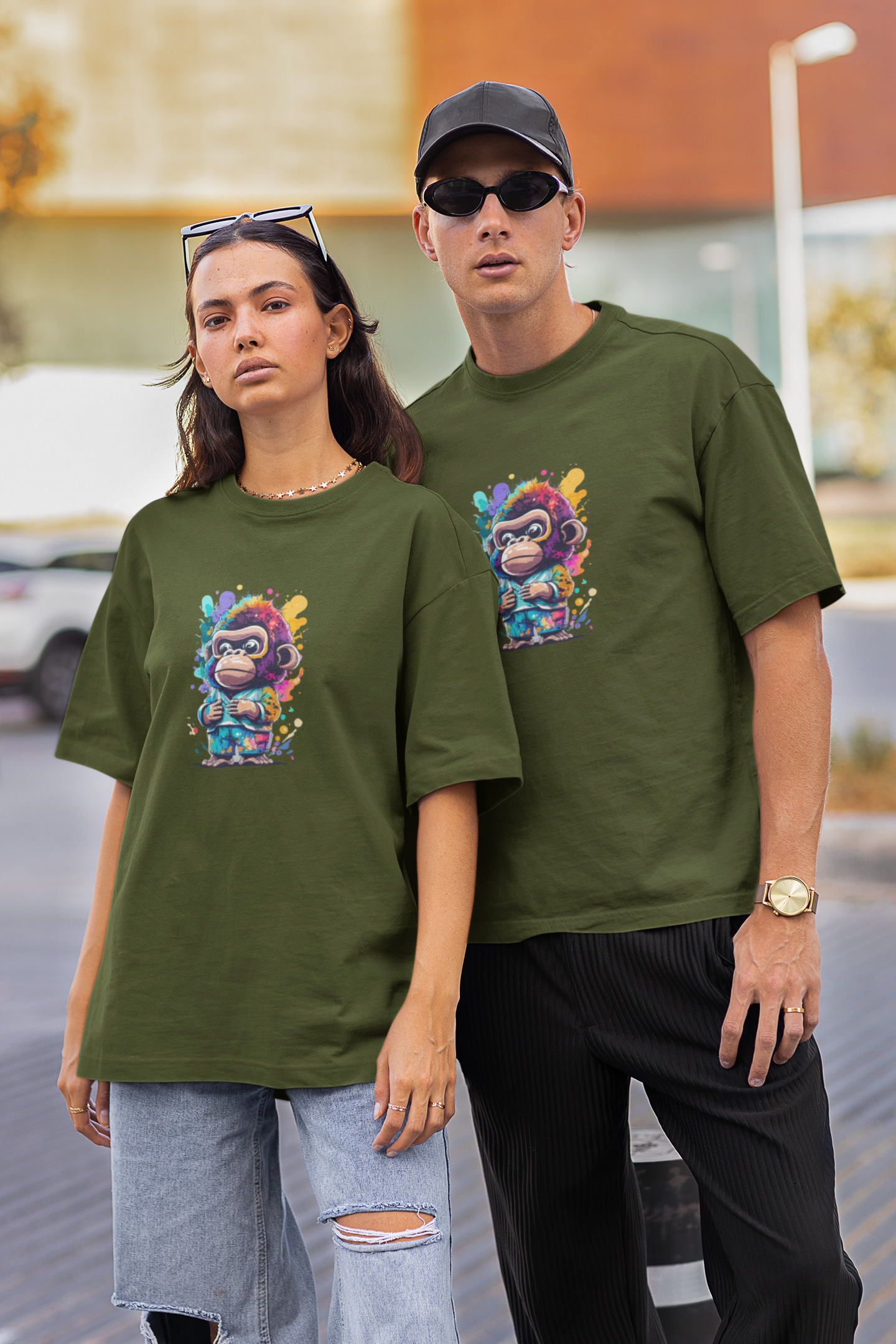 Nome do produto: CAMISETA OVERSIZED FRENTE, KING MONKEY