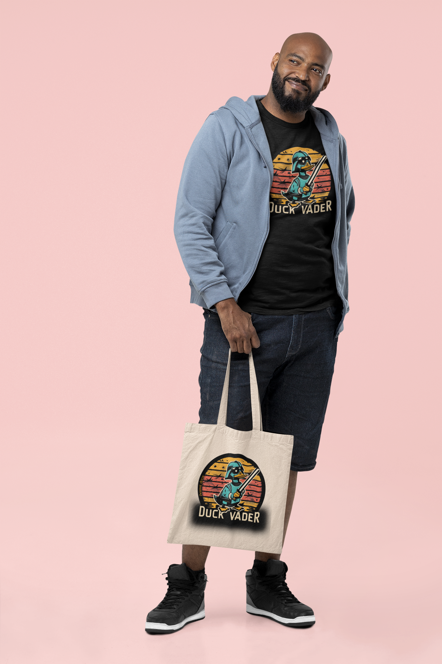 Nome do produto: CAMISETA T-SHIRT PLUS SIZE, DUCK VADER STAR WARS