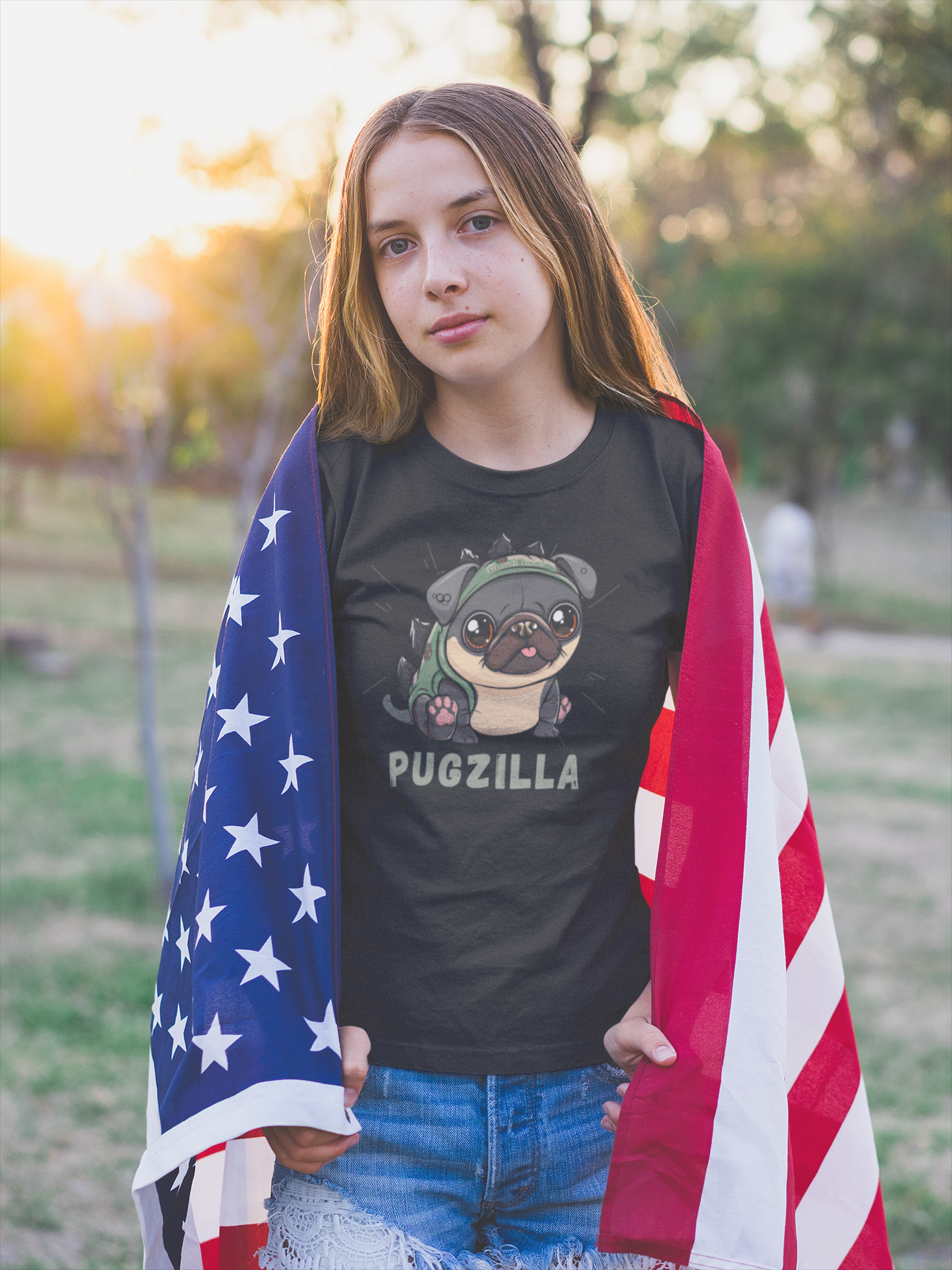 Nome do produto: CAMISETA CLASSIC INFANTIL PUGZILLA-2 A 14 ANOS