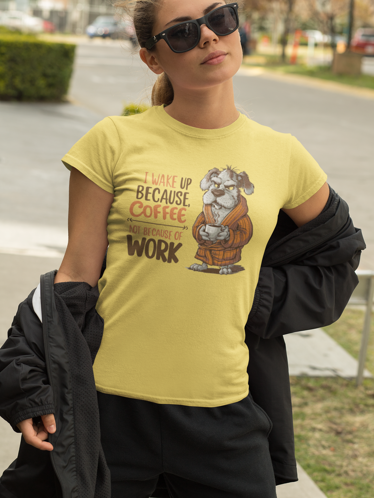 Nome do produto: CAMISETA BABY LONG ESTONADA, DOG COFFEE