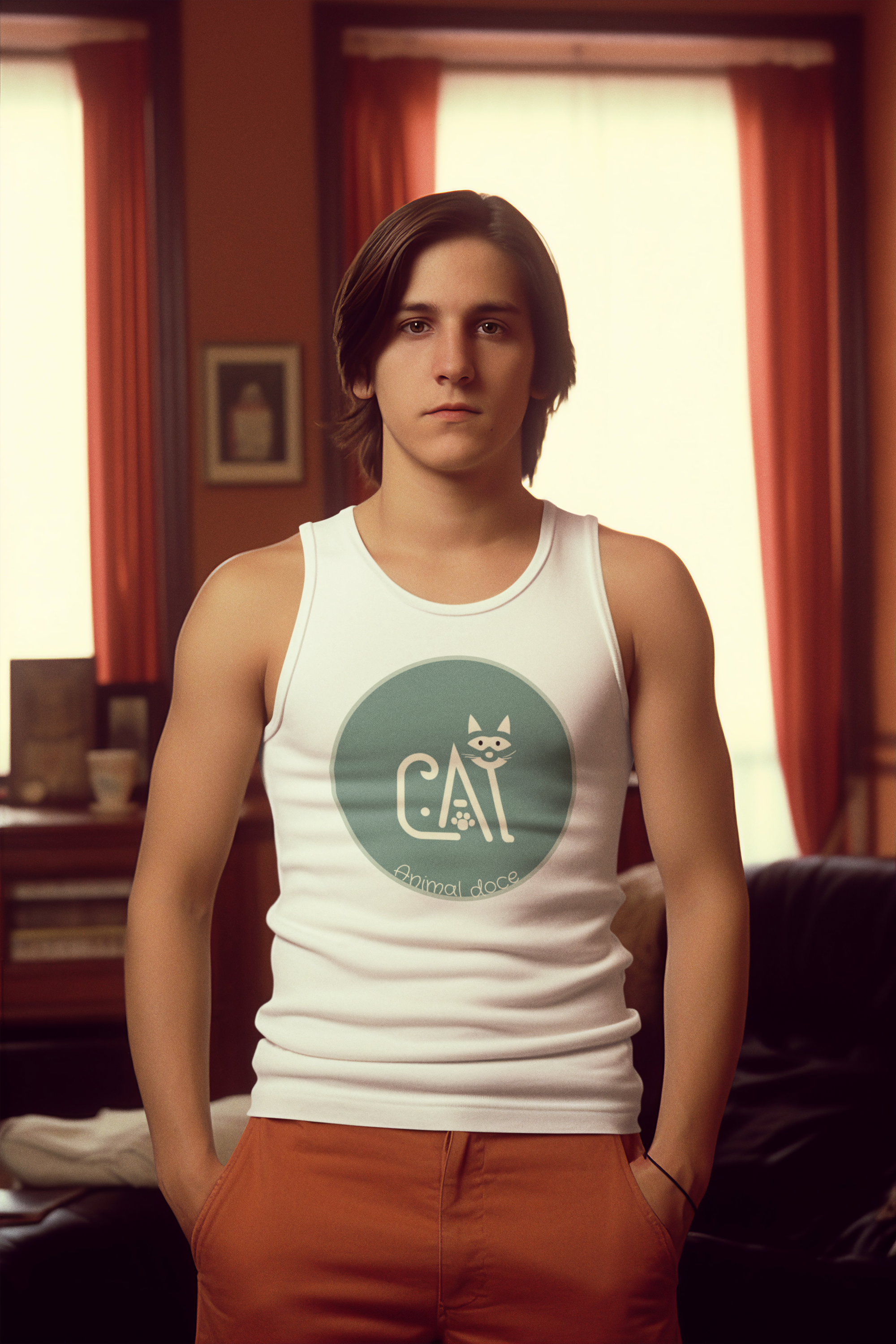 Nome do produto:  REGATA CLASSIC, CAT LETRAS 