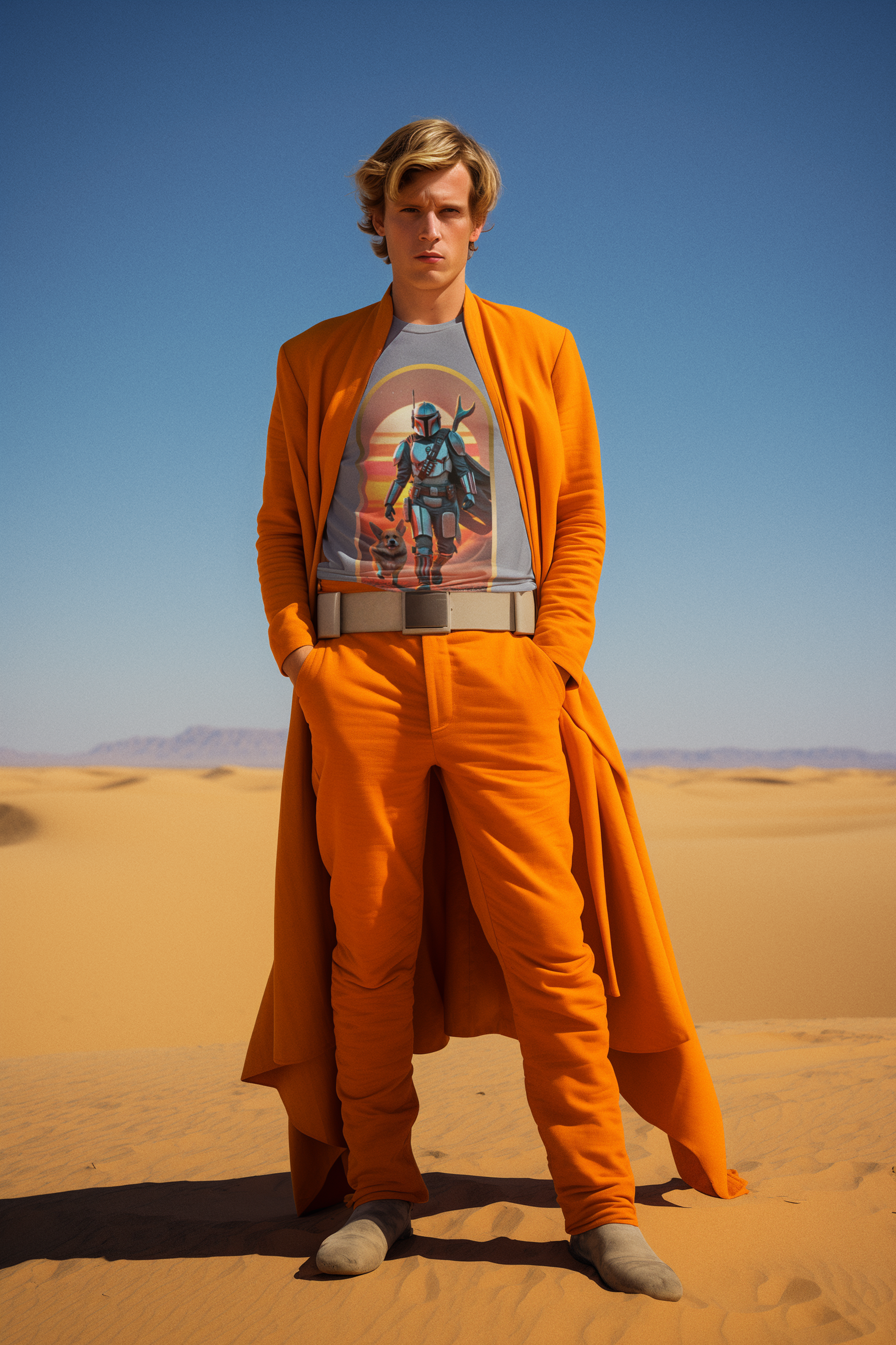 Nome do produto: CAMISETA T-SHIRT ESTONADA DOG, STAR WARS