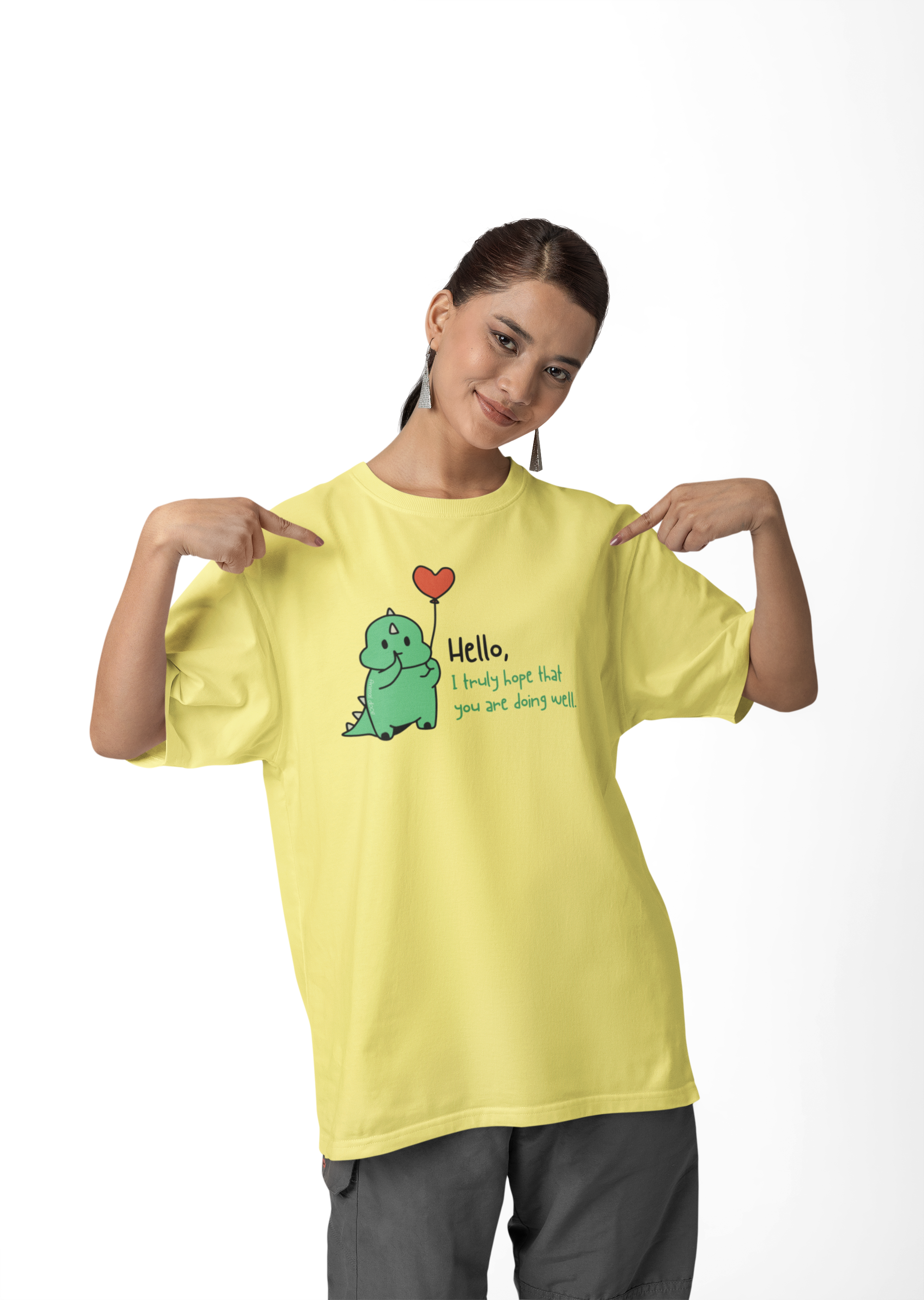 Nome do produto: CAMISETA T-SHIRT ESTONADA, HELLO