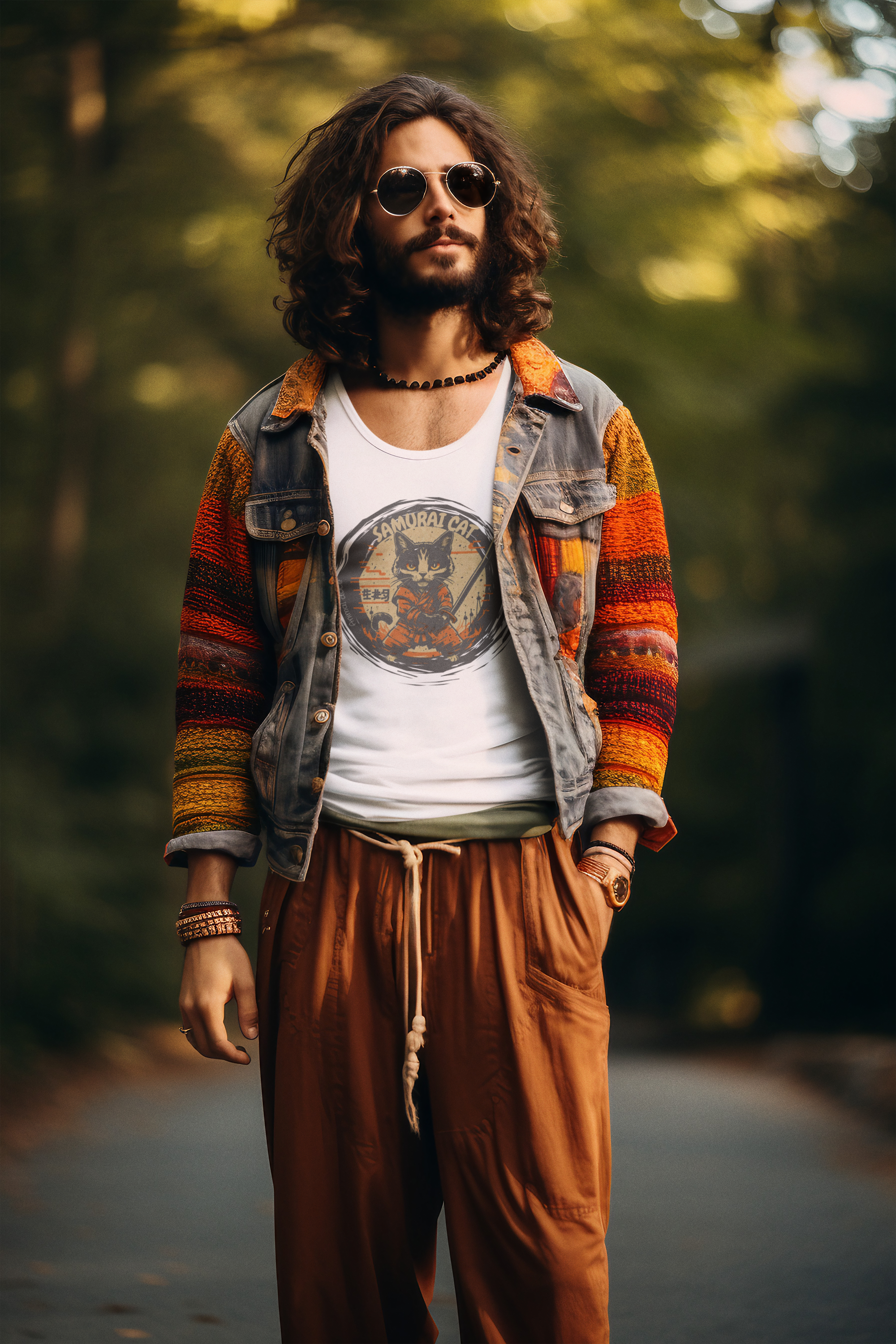 Nome do produto: REGATA CLASSIC, SAMURAI CAT