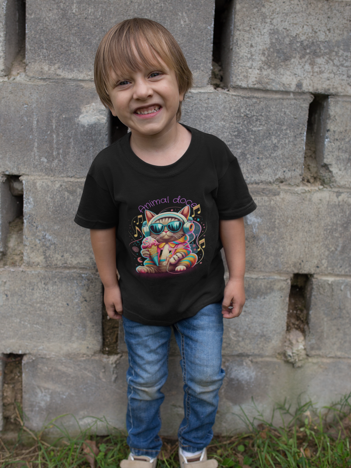 Nome do produto: CAMISETA QUALITY INFANTIL CAT, ANIMAL DOCE-2 A 8 ANOS