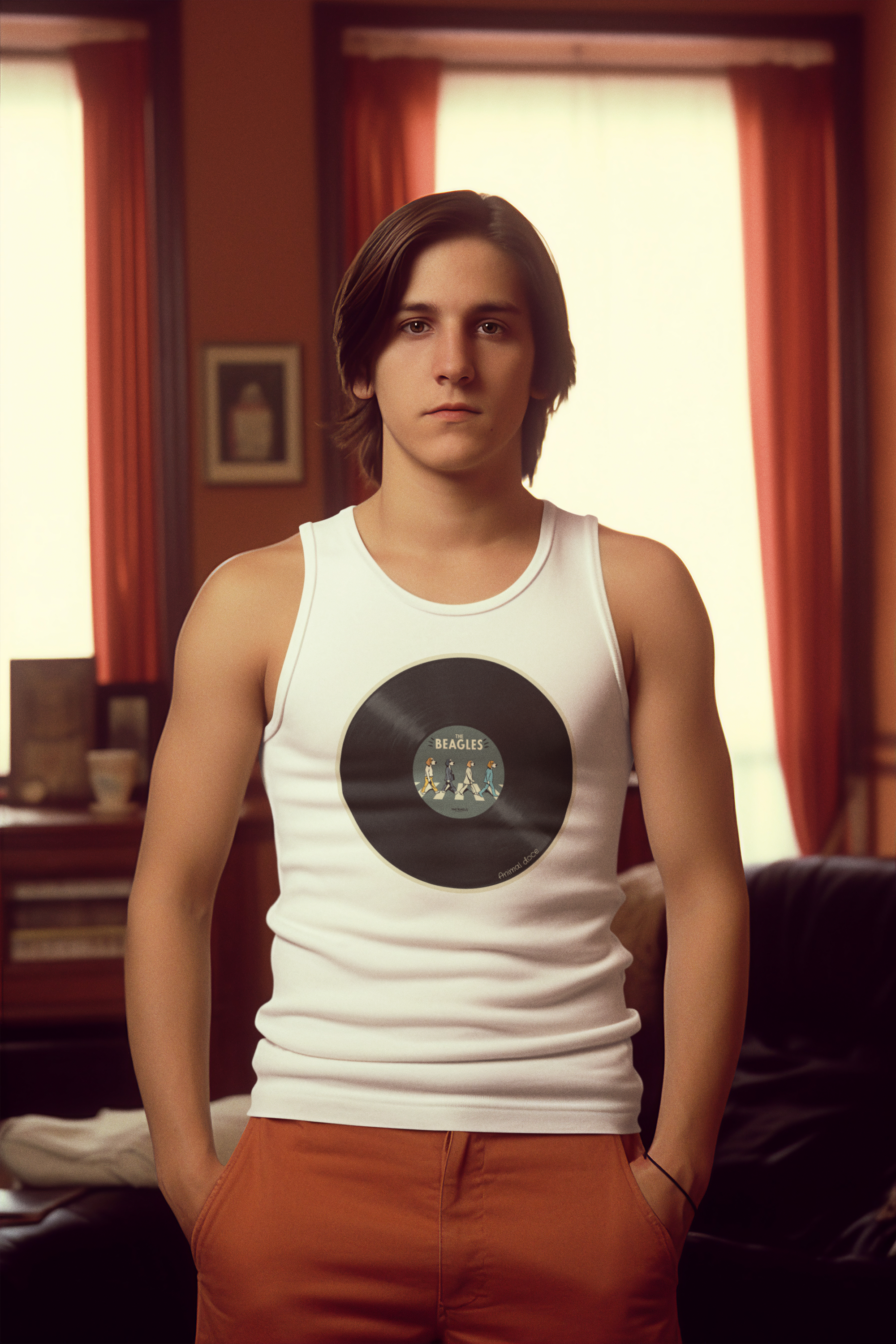 Nome do produto: REGATA CLASSIC, DOG THE BEAGLES DISCO 01