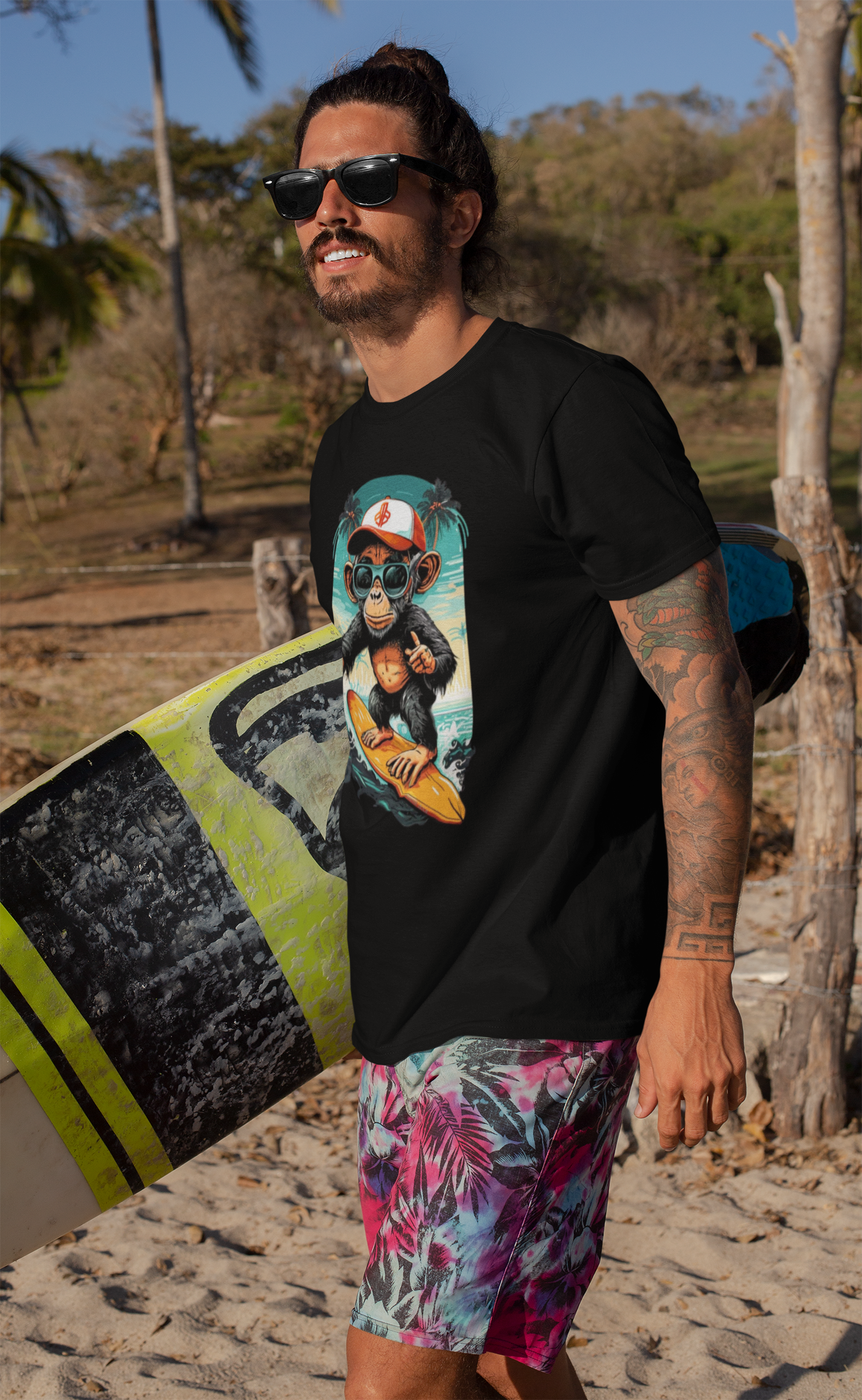 Nome do produto: CAMISETA T-SHIRT PRIME, SURF MONKEY