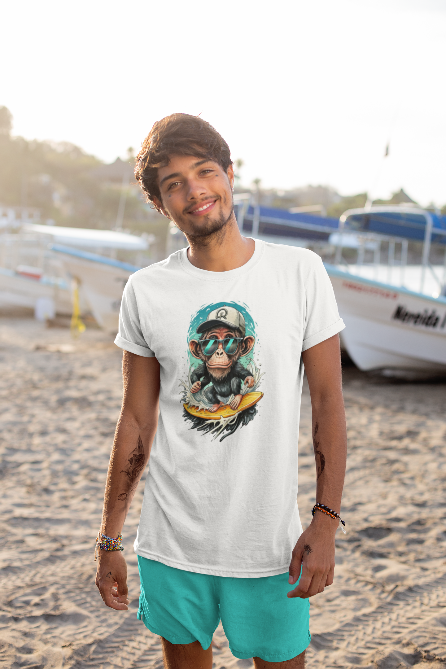 Nome do produto: CAMISETA T-SHIRT PRIME, SURF MONKEY