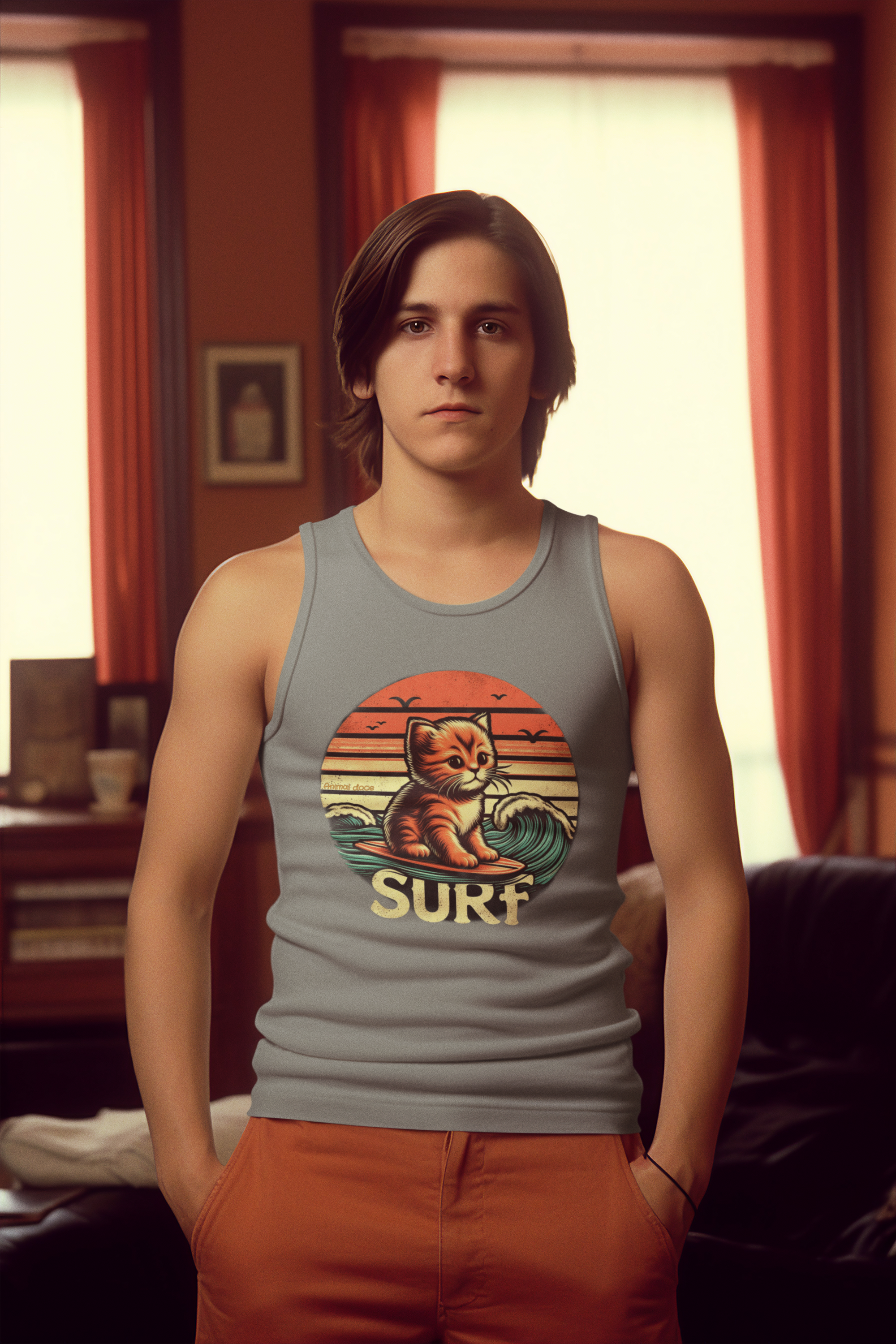 Nome do produto: REGATA CLASSIC, CAT SURF