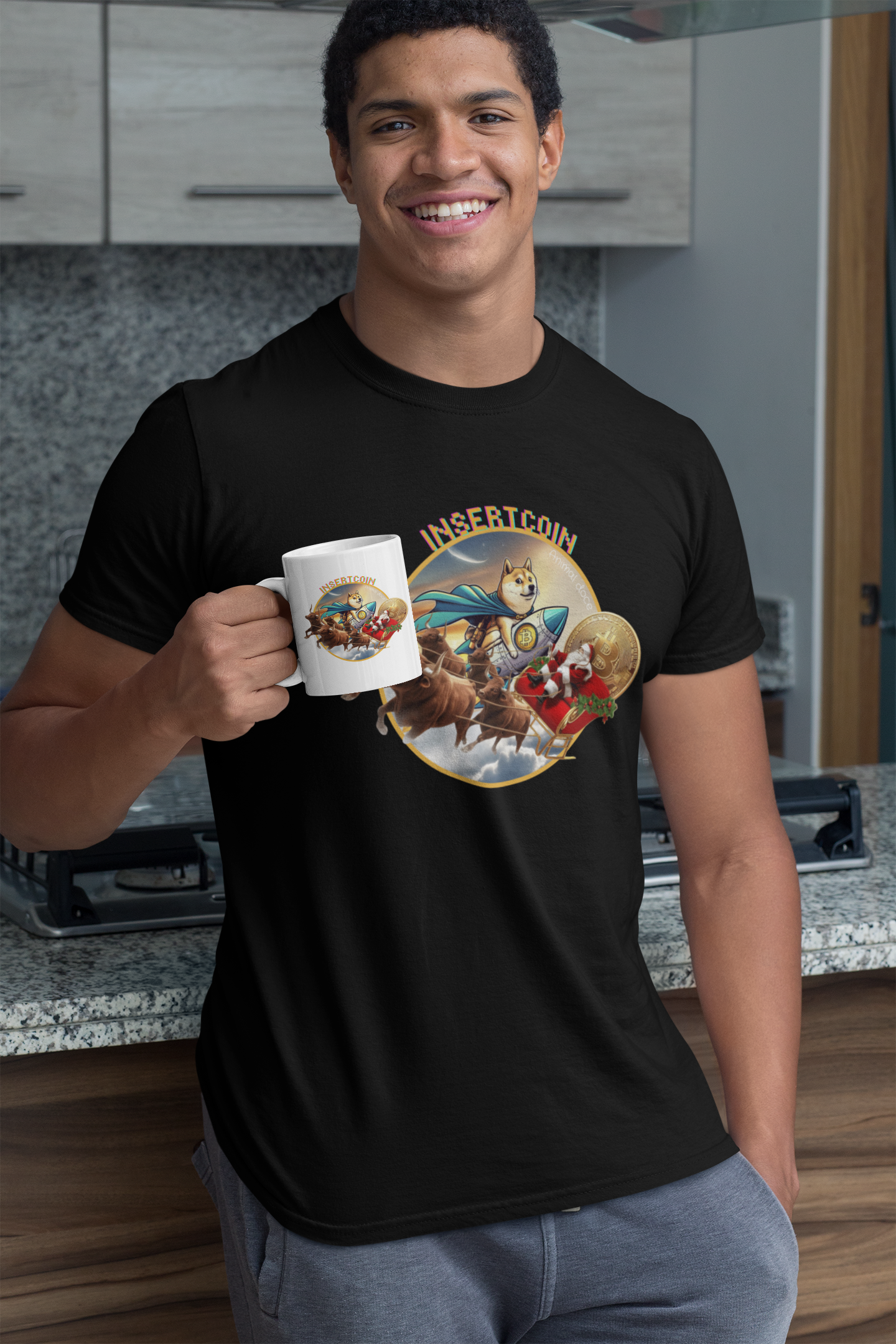 Nome do produto:  CANECA PERSONALIZADA CRIATIVA EM CERÂMICA, 325ML C/02 LADOS BITCOIN INSERTCOIN