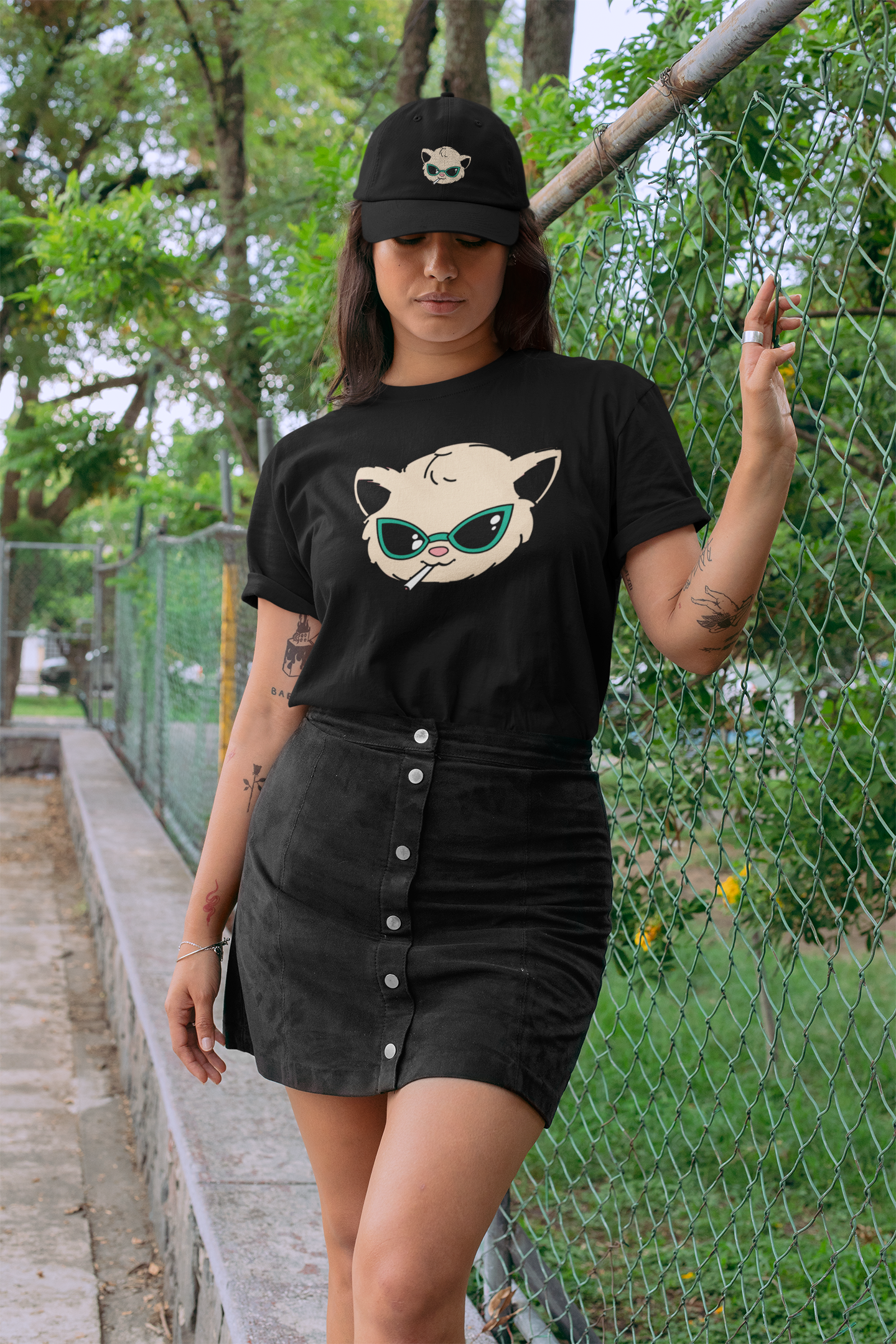 Nome do produto: CAMISETA T-SHIRT PRIME, CAT CANNABIS