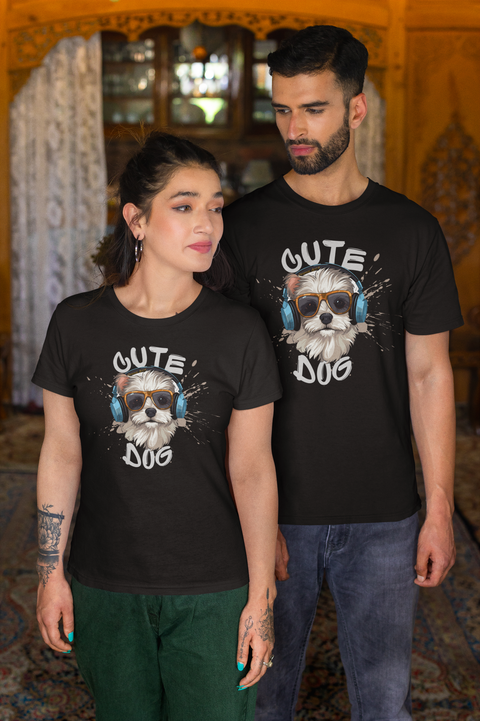 Nome do produto: CAMISETA T-SHIRT PRIME, CUTE DOG