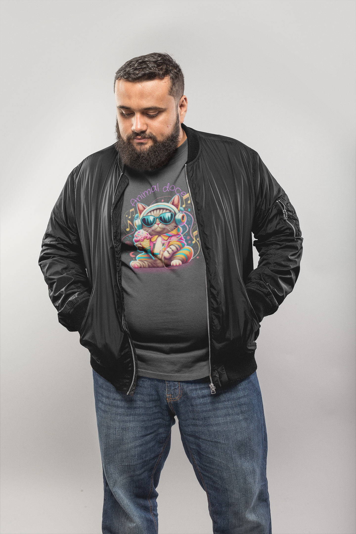 Nome do produto: CAMISETA T-SHIRT ALGODÃO PIMA CAT, TA RUIM