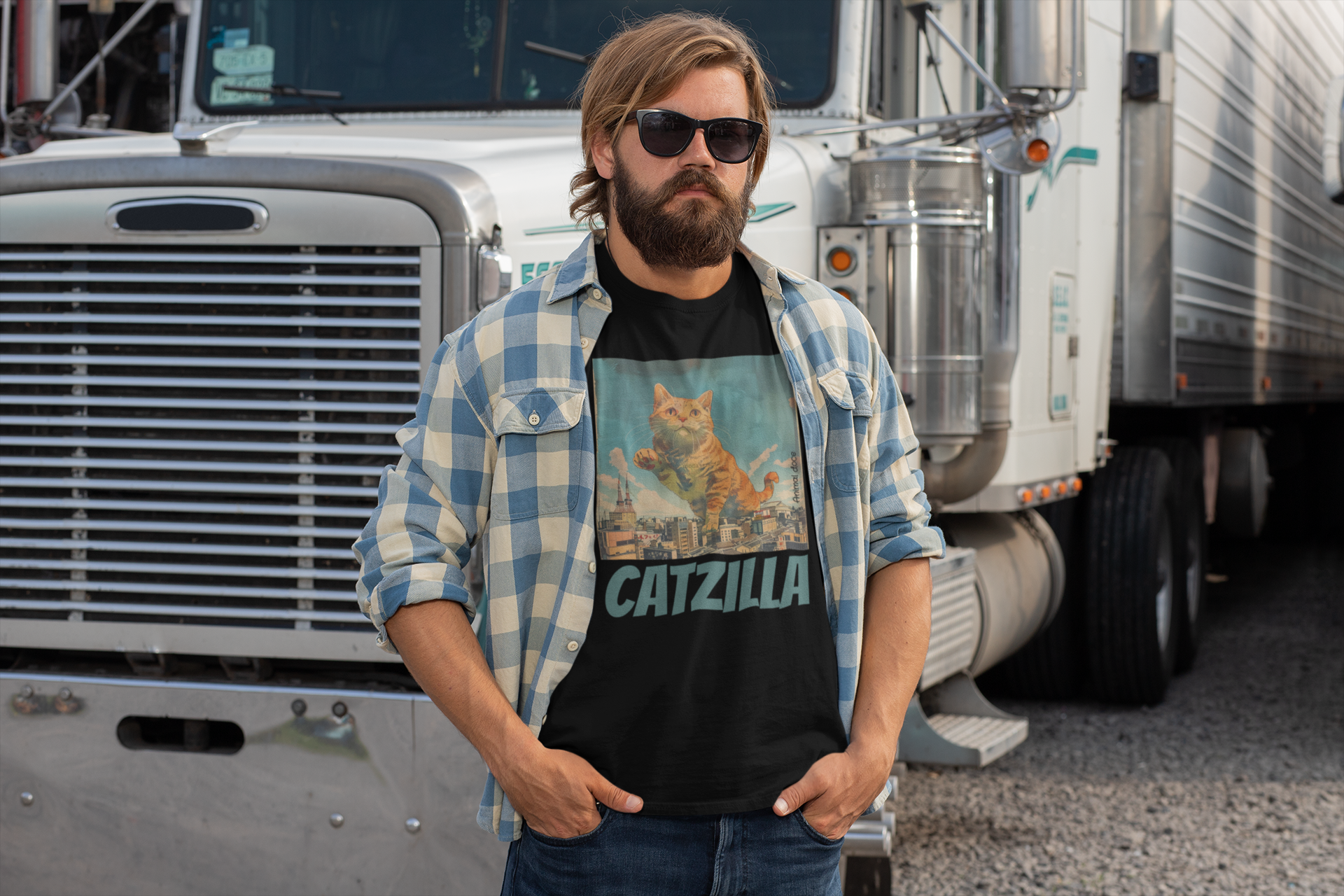 Nome do produto: CAMISETA T-SHIRT PRIME, CATZILLA