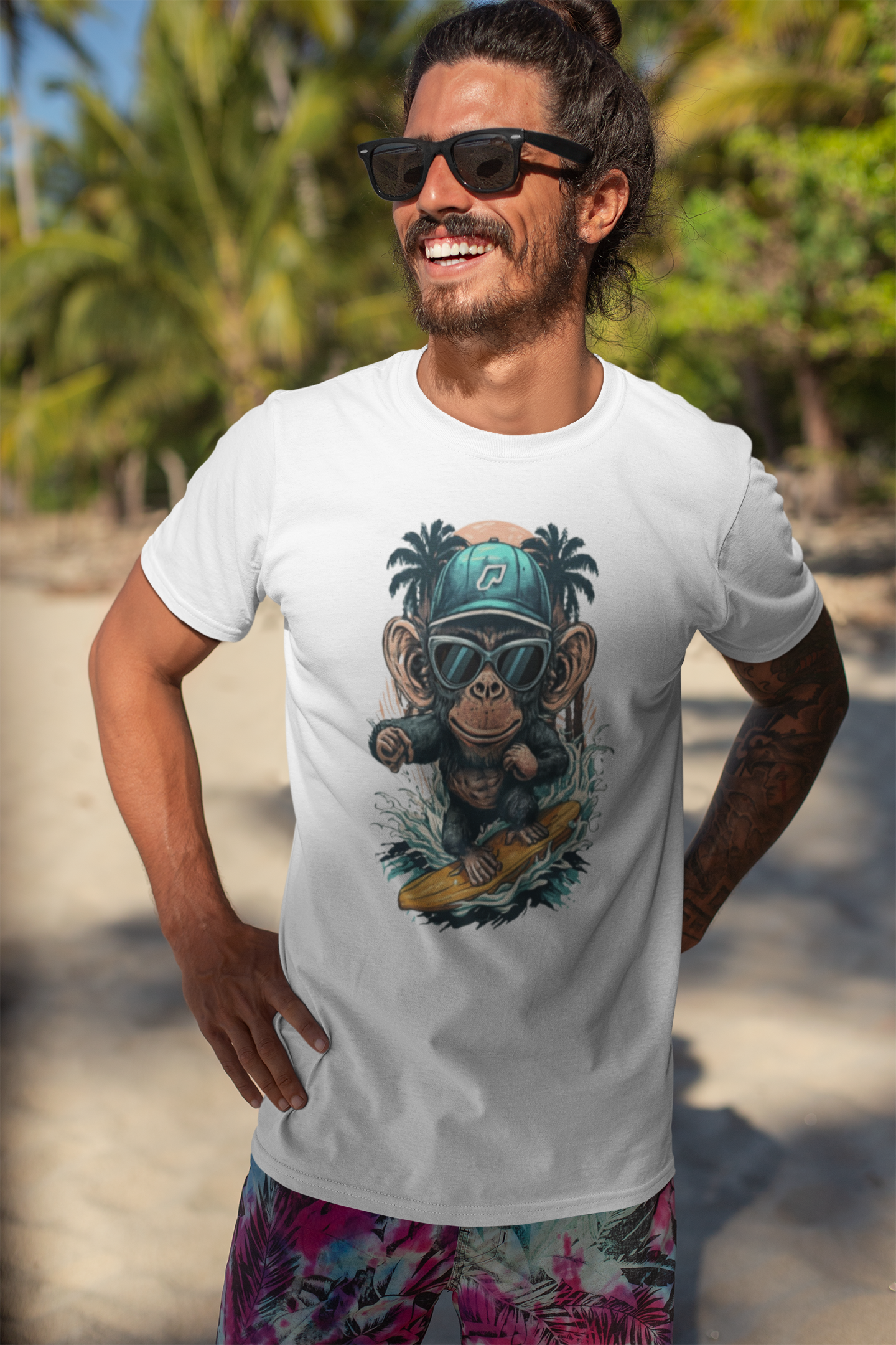Nome do produto: CAMISETA T-SHIRT PRIME, SURF MONKEY