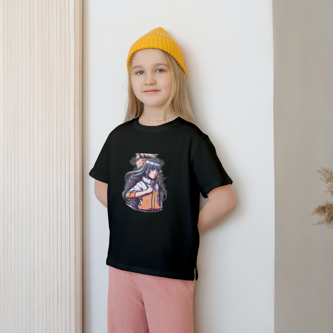 Nome do produto: Camiseta Infantil Naruto Hinata