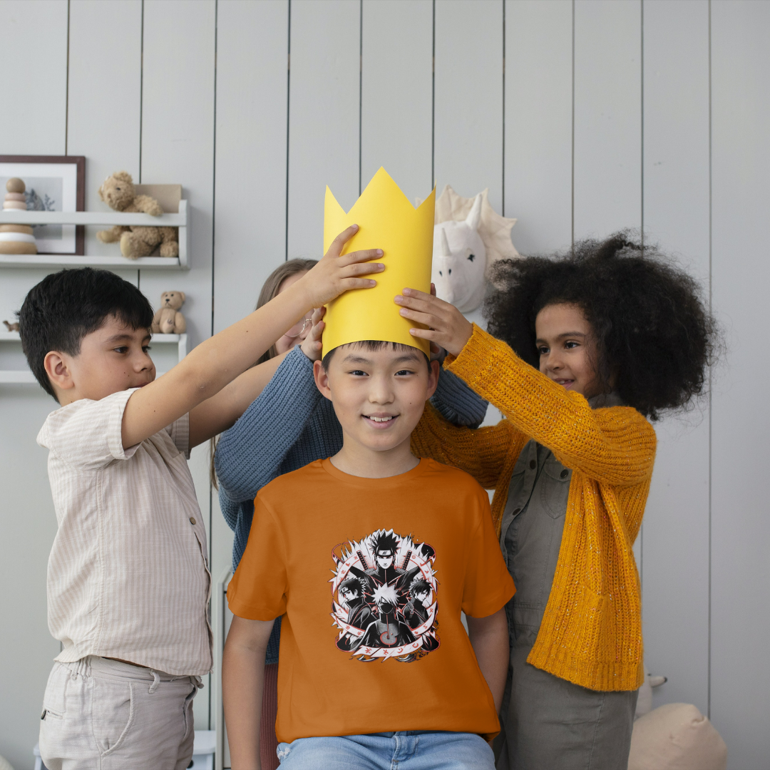 Nome do produto: Camiseta Infantil Naruto Akatsuki
