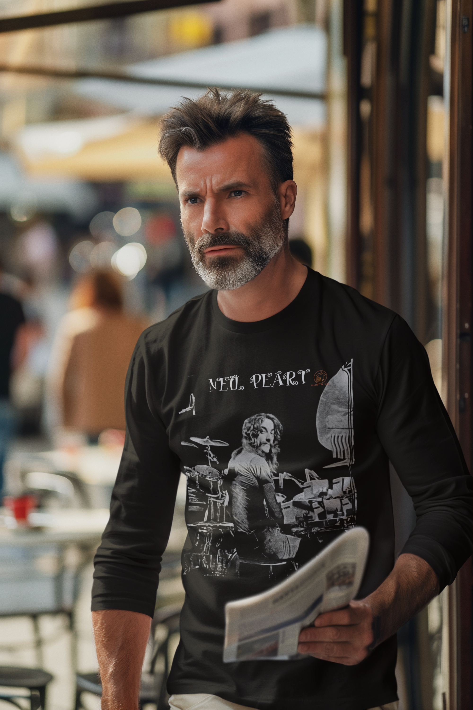 Nome do produto: NEIL PEART - CAMISA LONGA SPORT DRY UV -