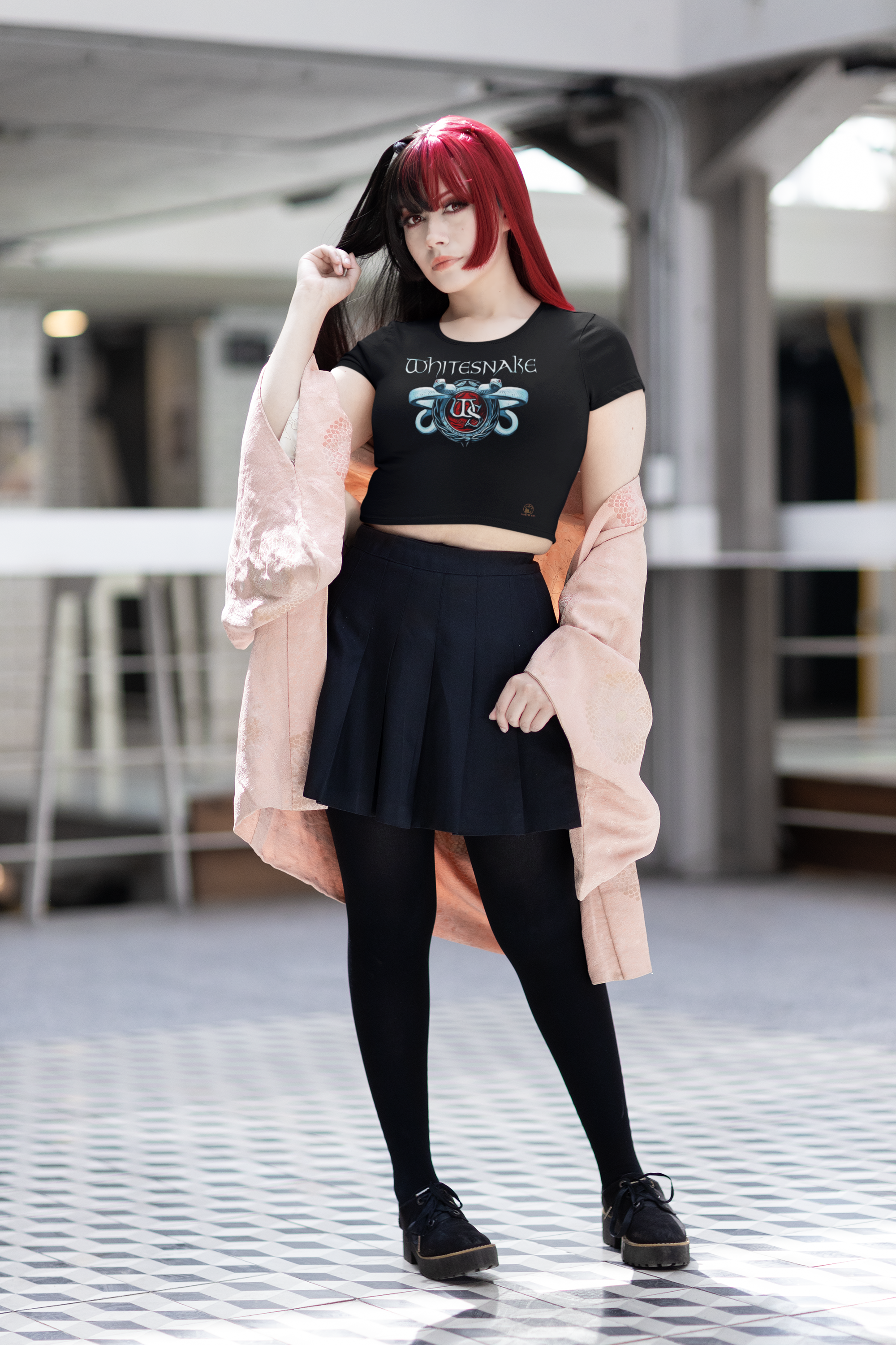 Nome do produto: WHITESNAKE - cropped