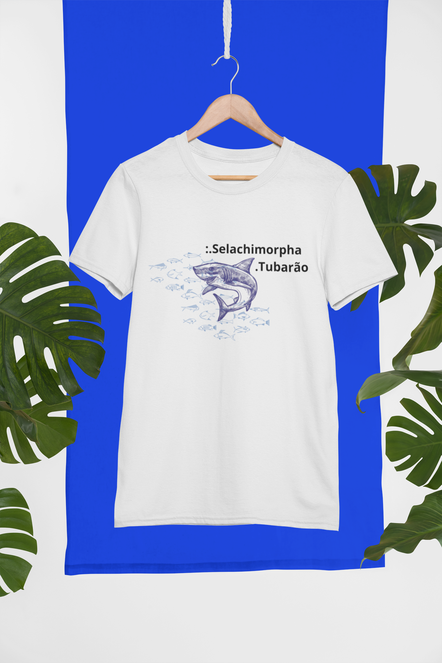 Nome do produto: Camiseta Premium Tubarão