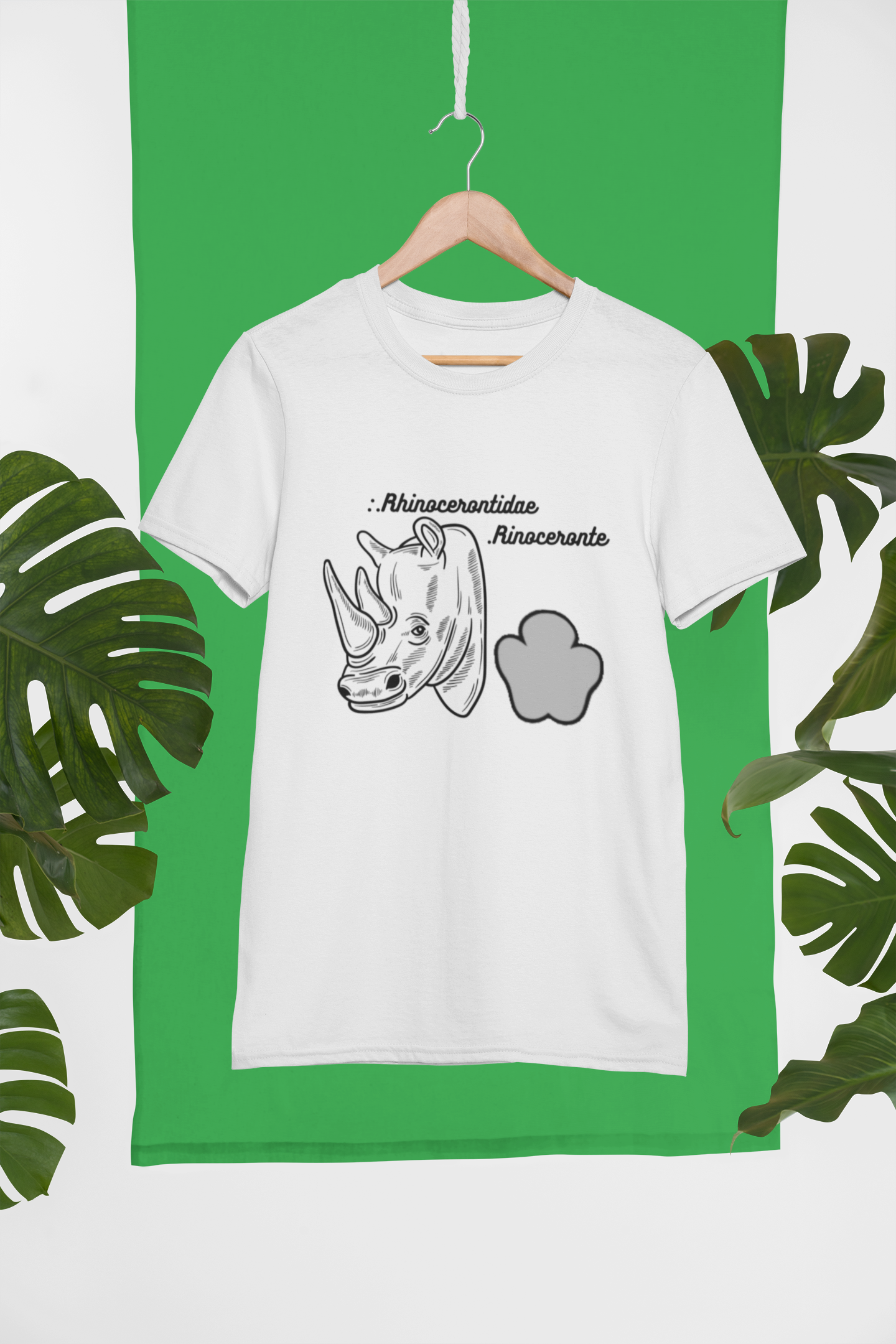 Nome do produto: Camiseta Premium Rinoceronte