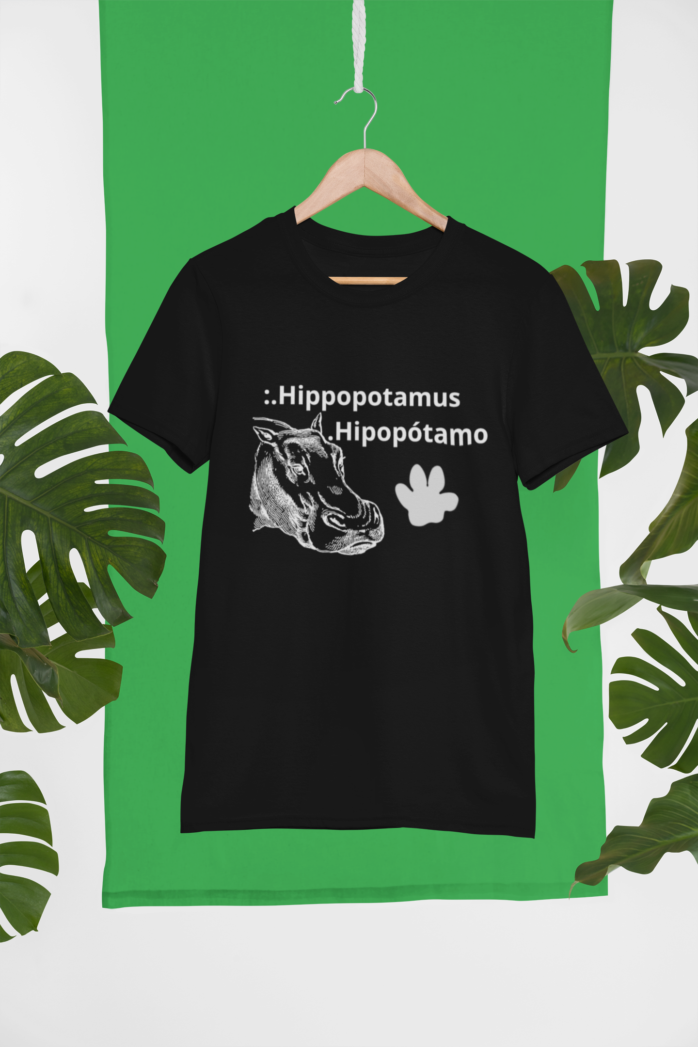 Nome do produto: Camiseta Premium Hipopótamo