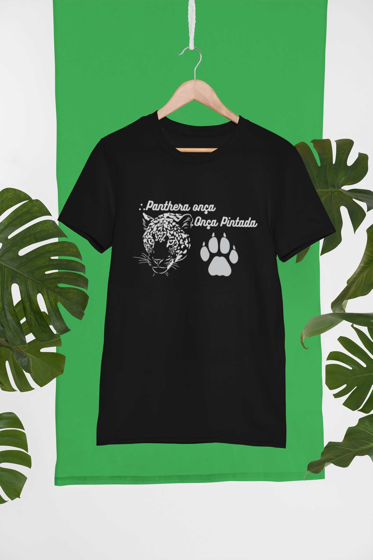 Nome do produto: Camiseta Premium Onça Pintada