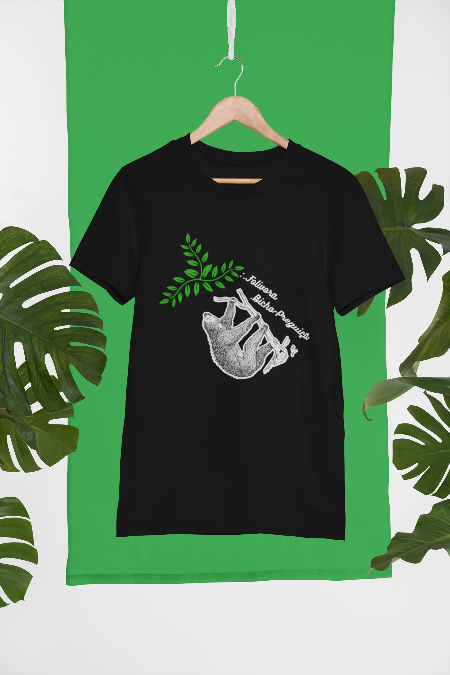 Nome do produto: Camiseta Premium Bicho Preguiça