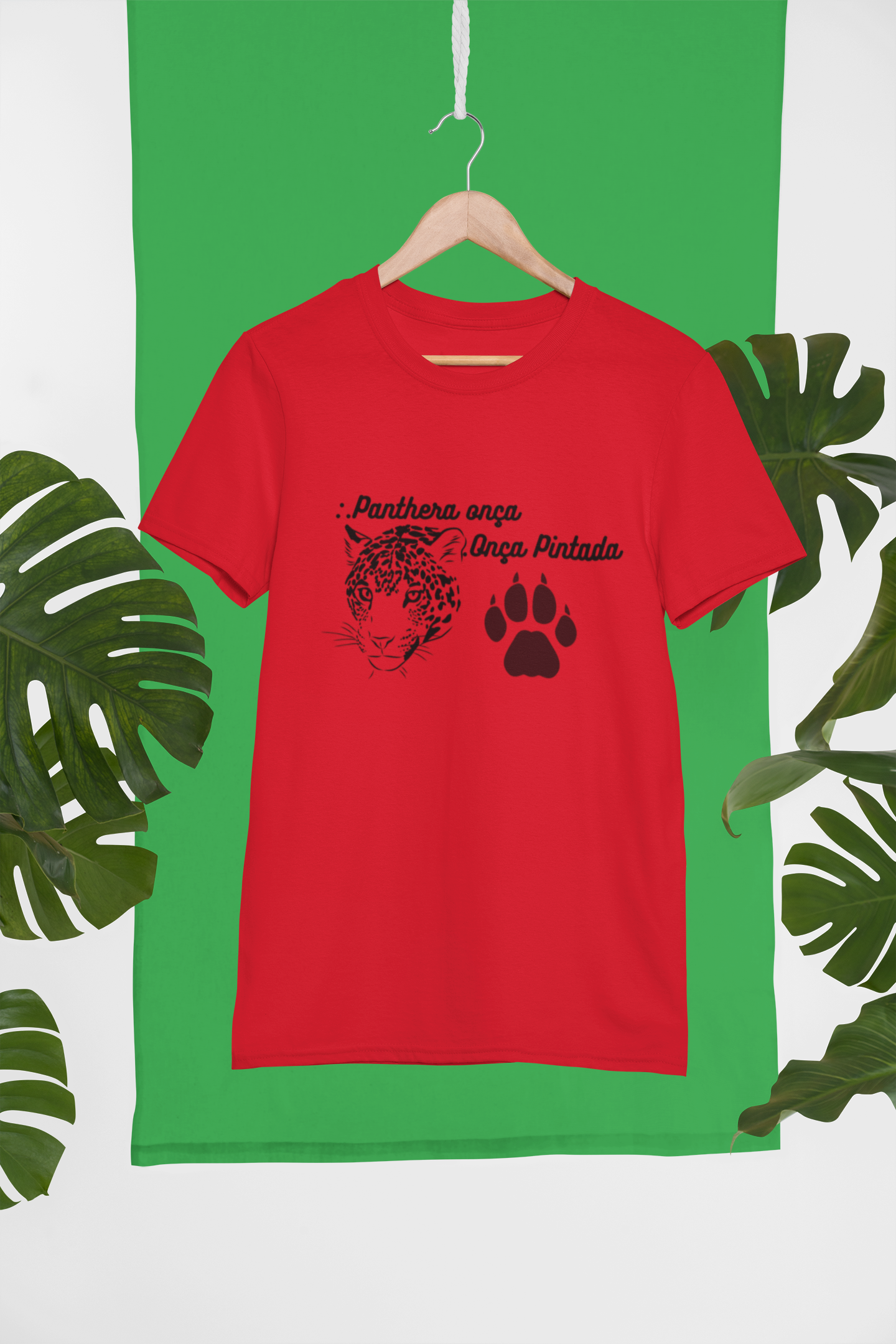 Nome do produto: Camiseta Premium Onça Pintada