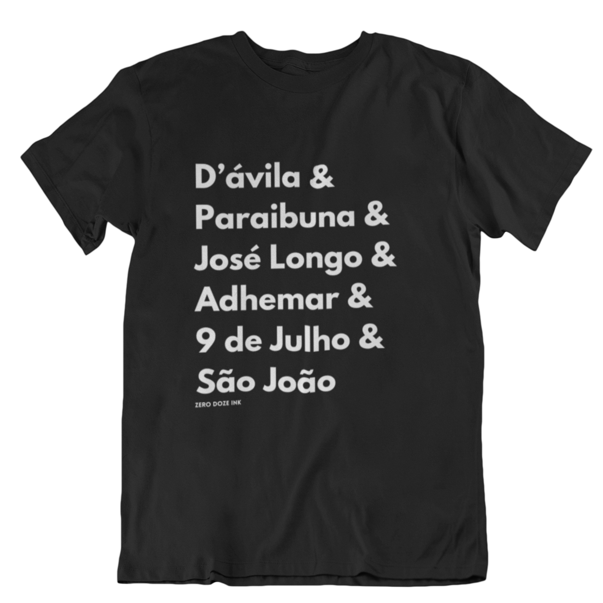 Nome do produto: Camiseta Avenidas e rua de SJC