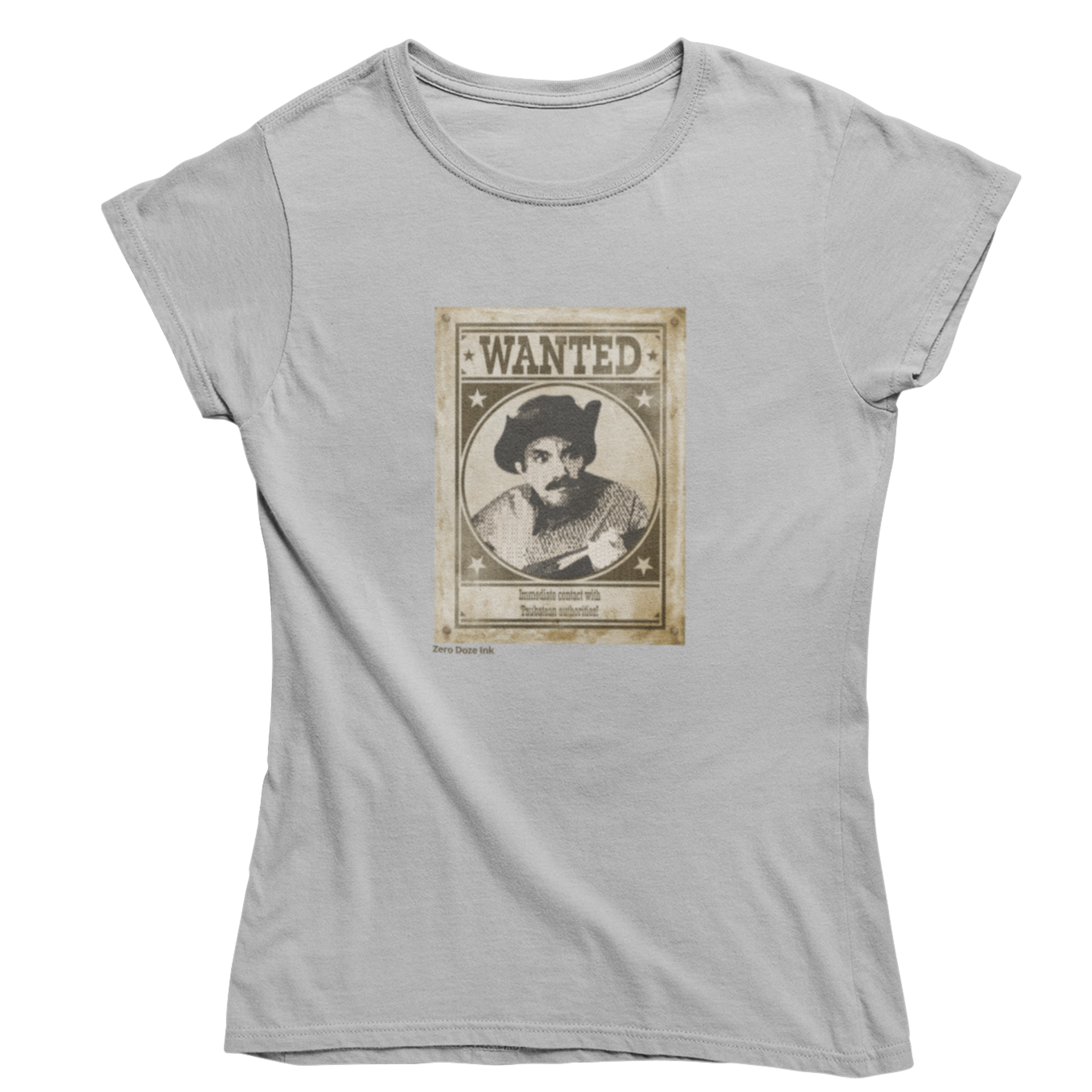 Nome do produto: Camiseta Baby Long Poster Wanted Mazzaropi